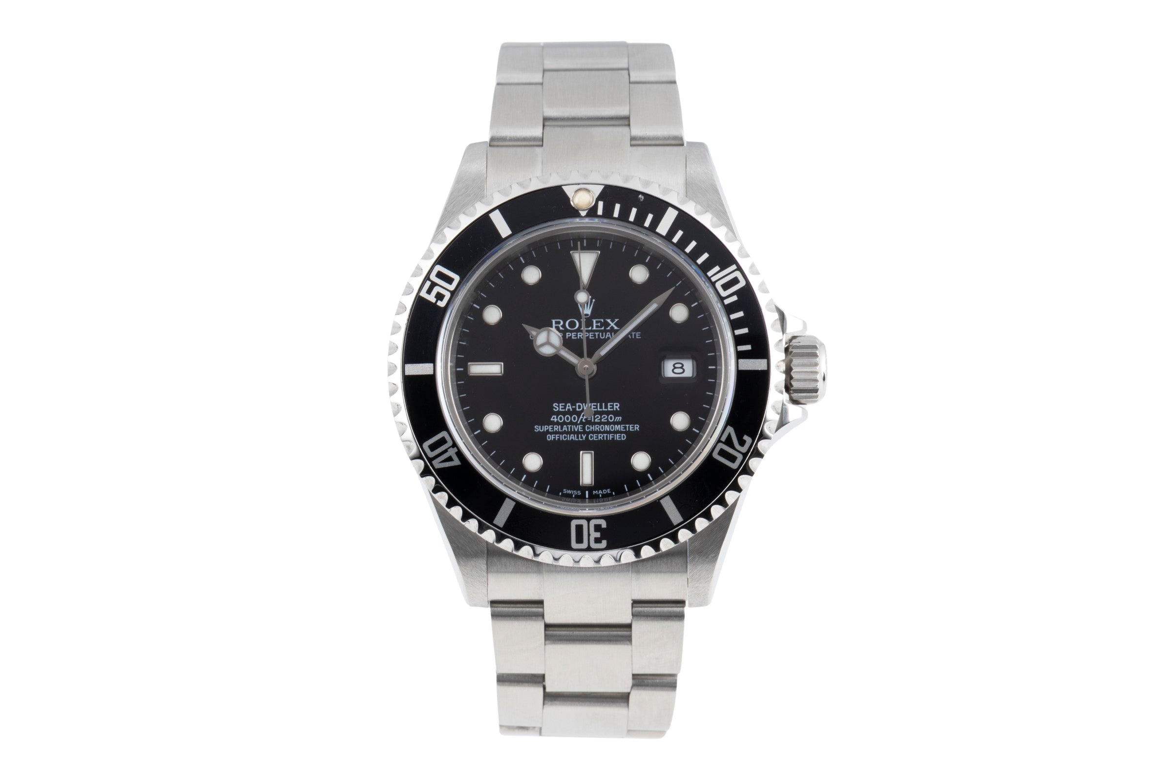 Rolex Sea-Dweller 4000ft Automatik Oyster Stahl Ref. 16600T V-Serie Papiere 2009 [2603743]