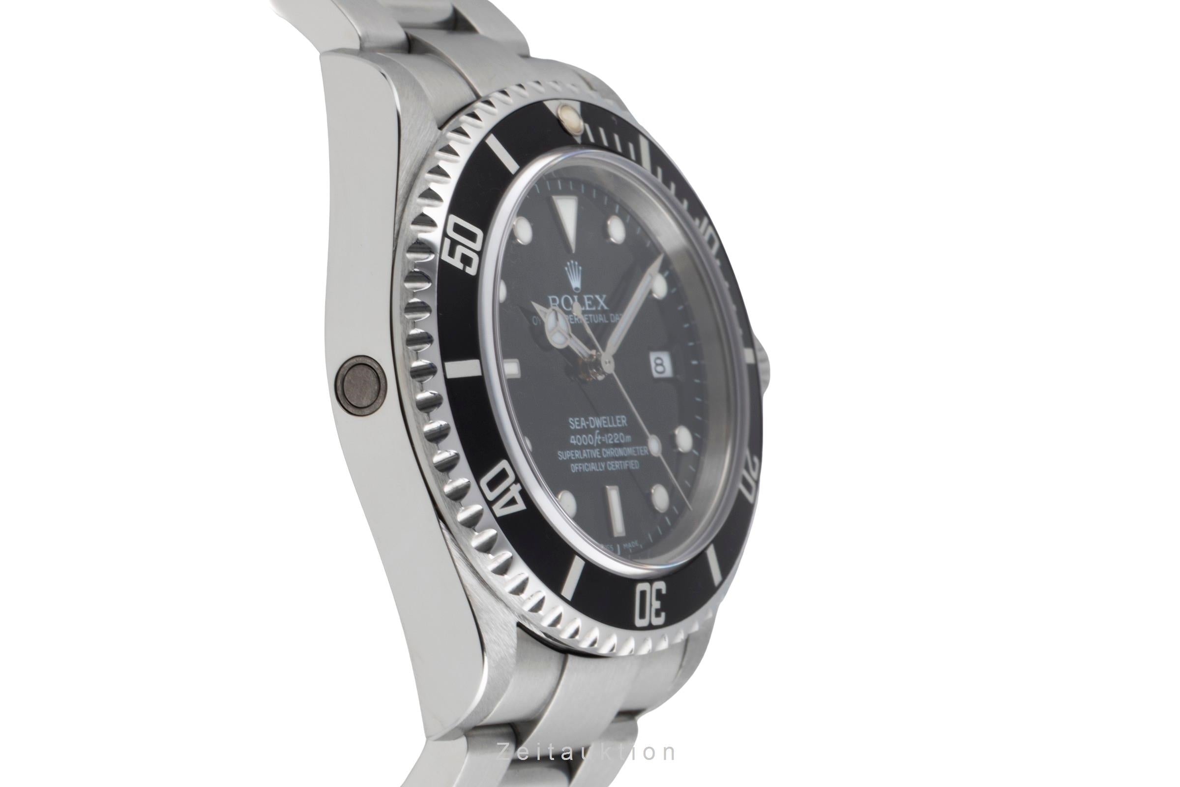 Rolex Sea-Dweller 4000ft Automatik Oyster Stahl Ref. 16600T V-Serie Papiere 2009 [2603743]