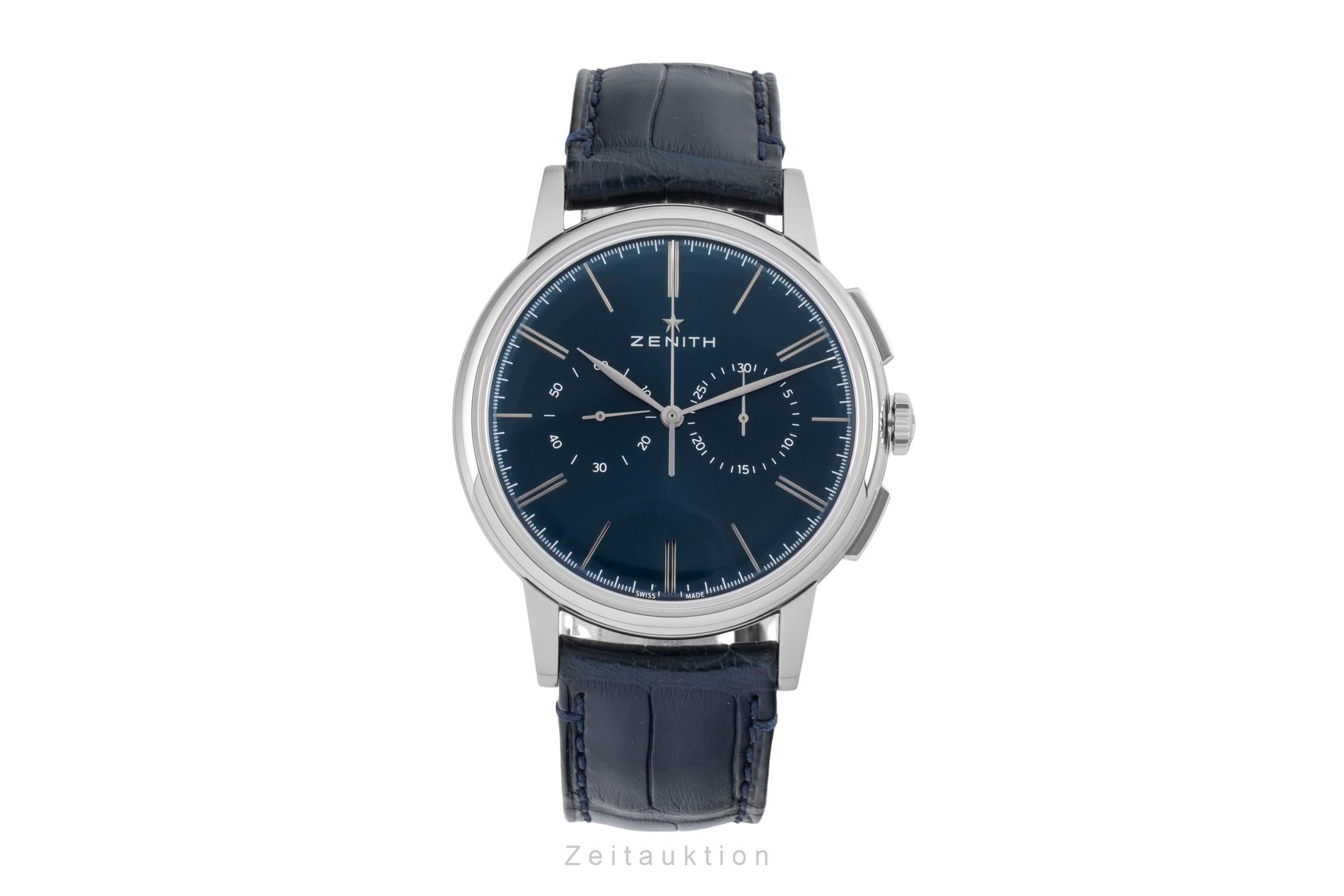 Zenith Elite chronograph steel automatic men's watch 03.2272.4069/51.C700  [2603748]