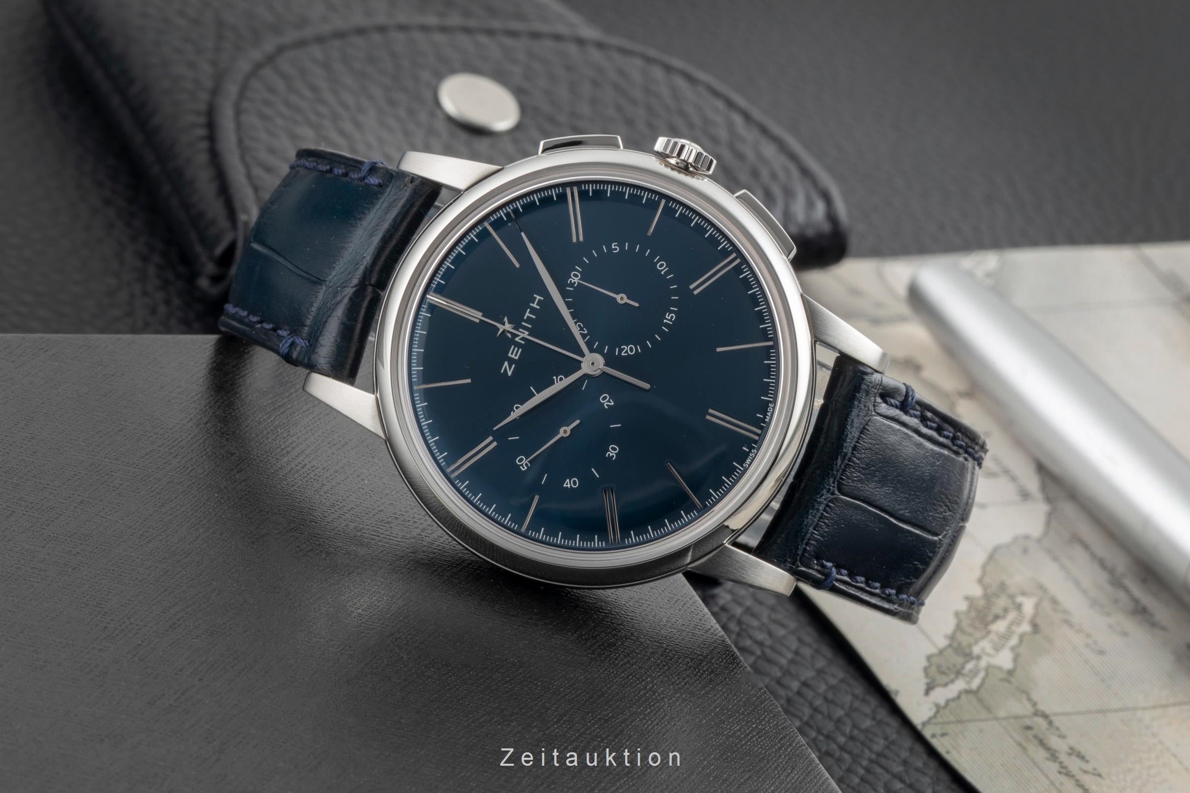 Zenith Elite chronograph steel automatic men's watch 03.2272.4069/51.C700  [2603748]