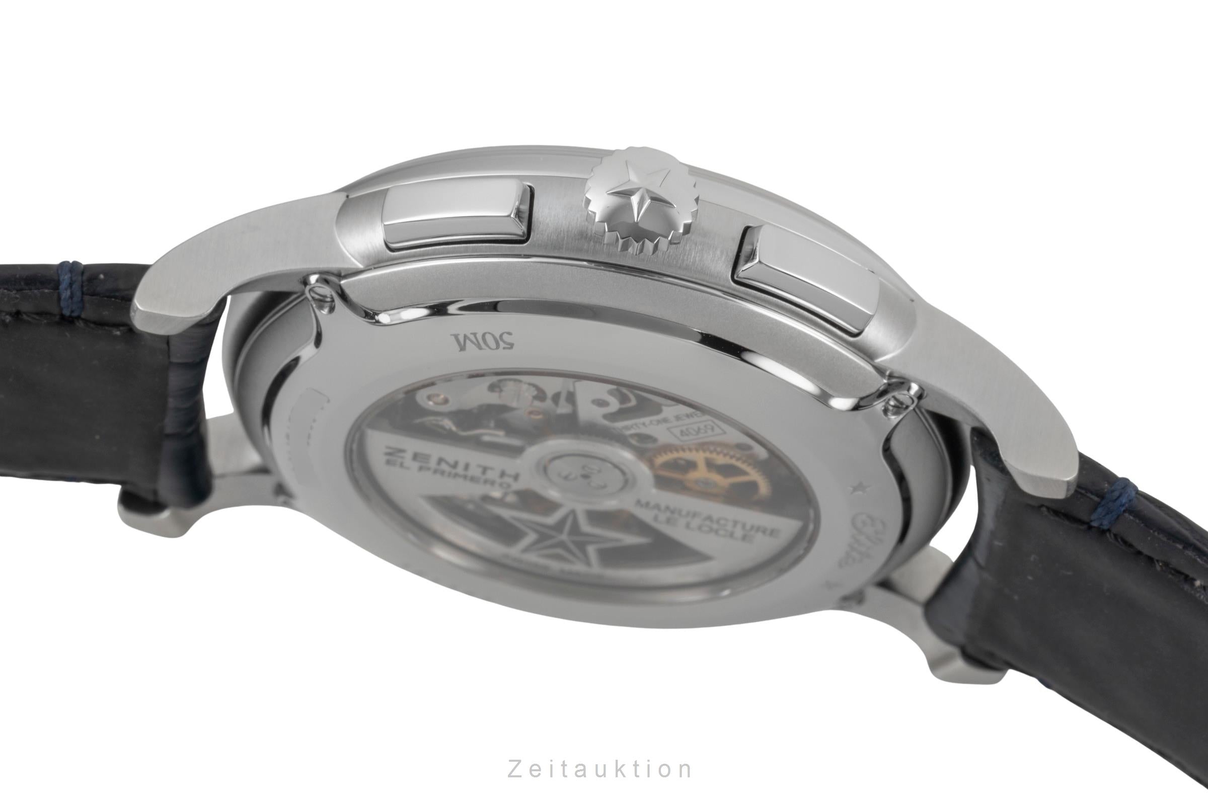 Zenith Elite chronograph steel automatic men's watch 03.2272.4069/51.C700  [2603748]