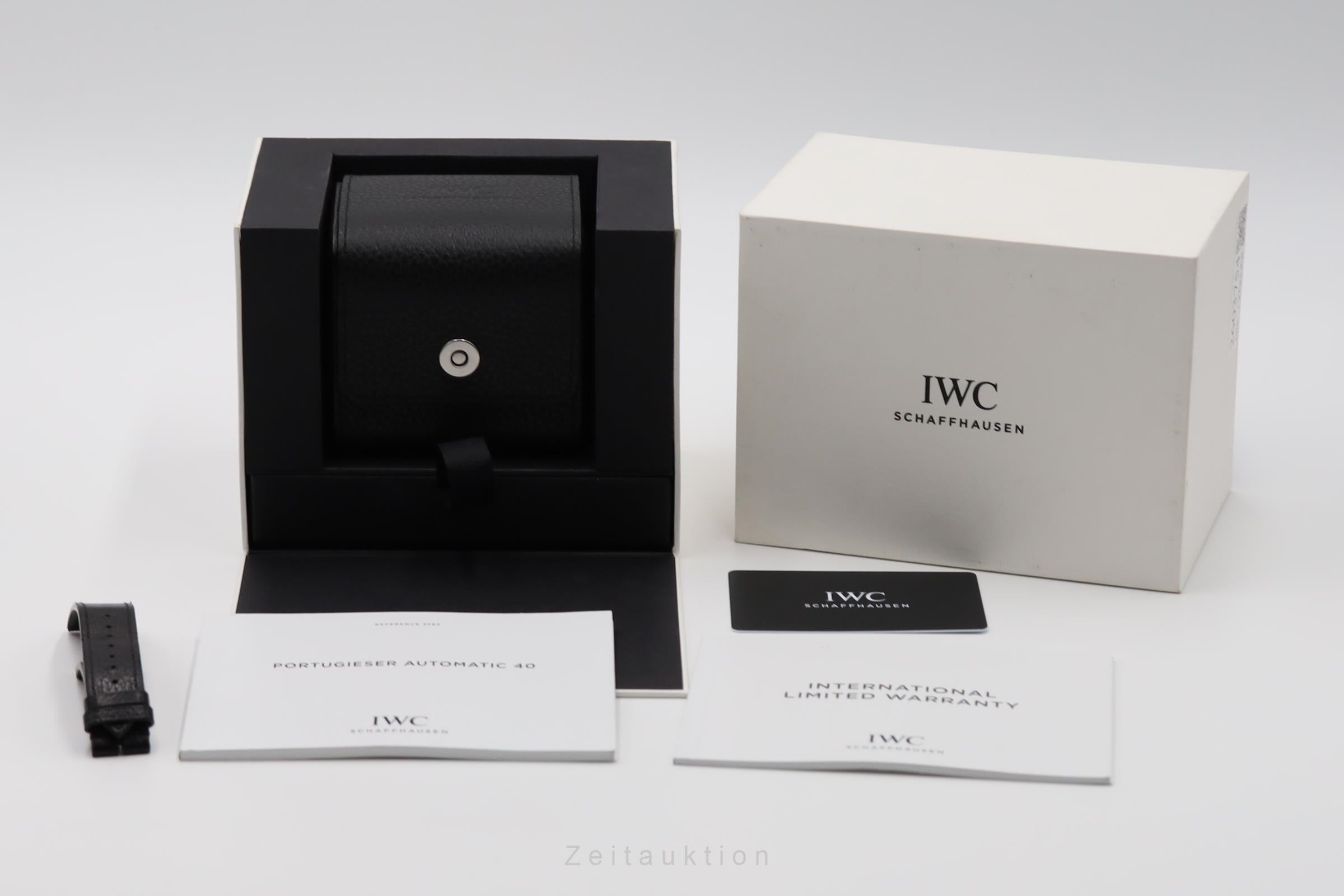 IWC Portugieser acero automático reloj para caballeros IW358315  [2603754]