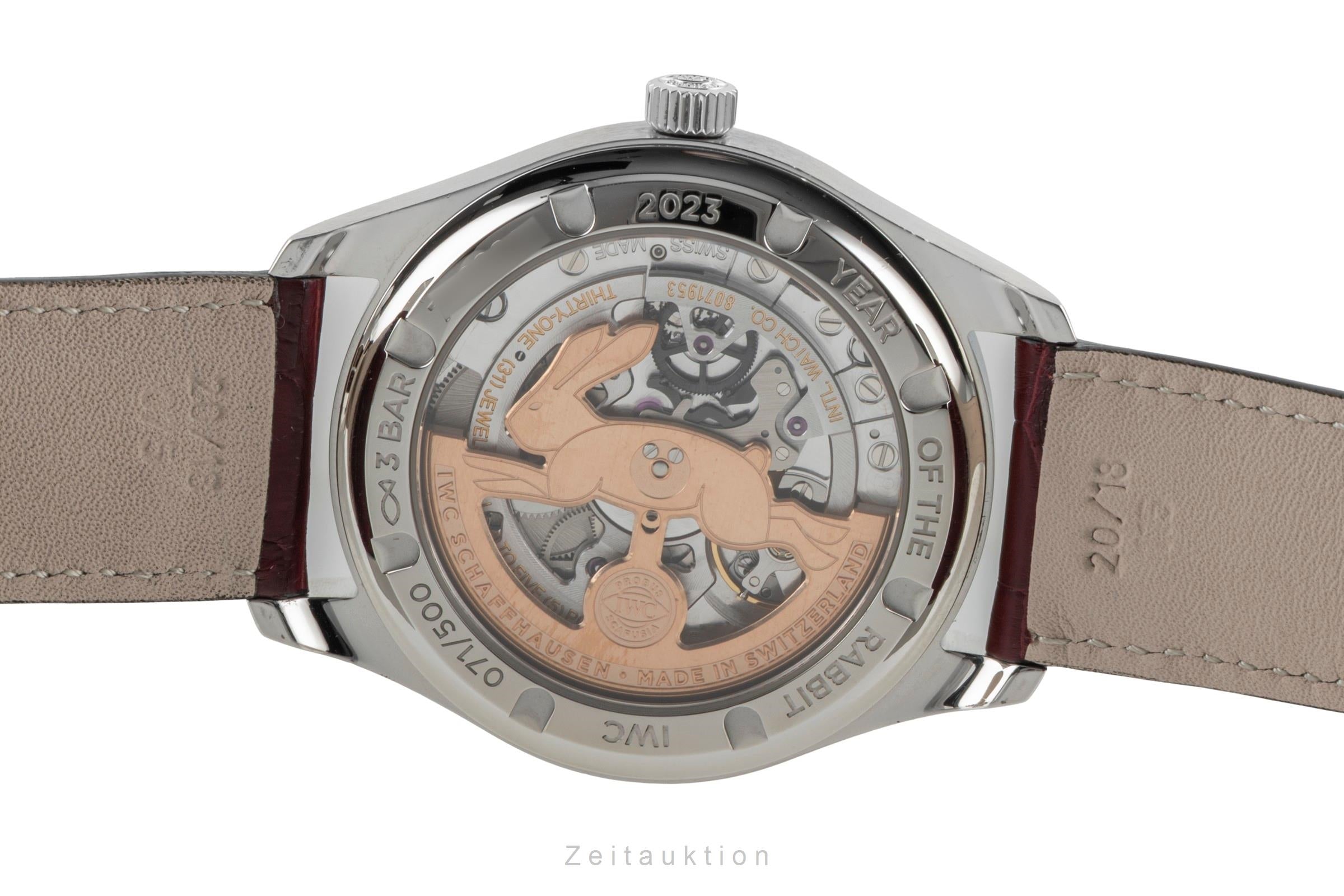 IWC Portugieser acero automático reloj para caballeros IW358315  [2603754]