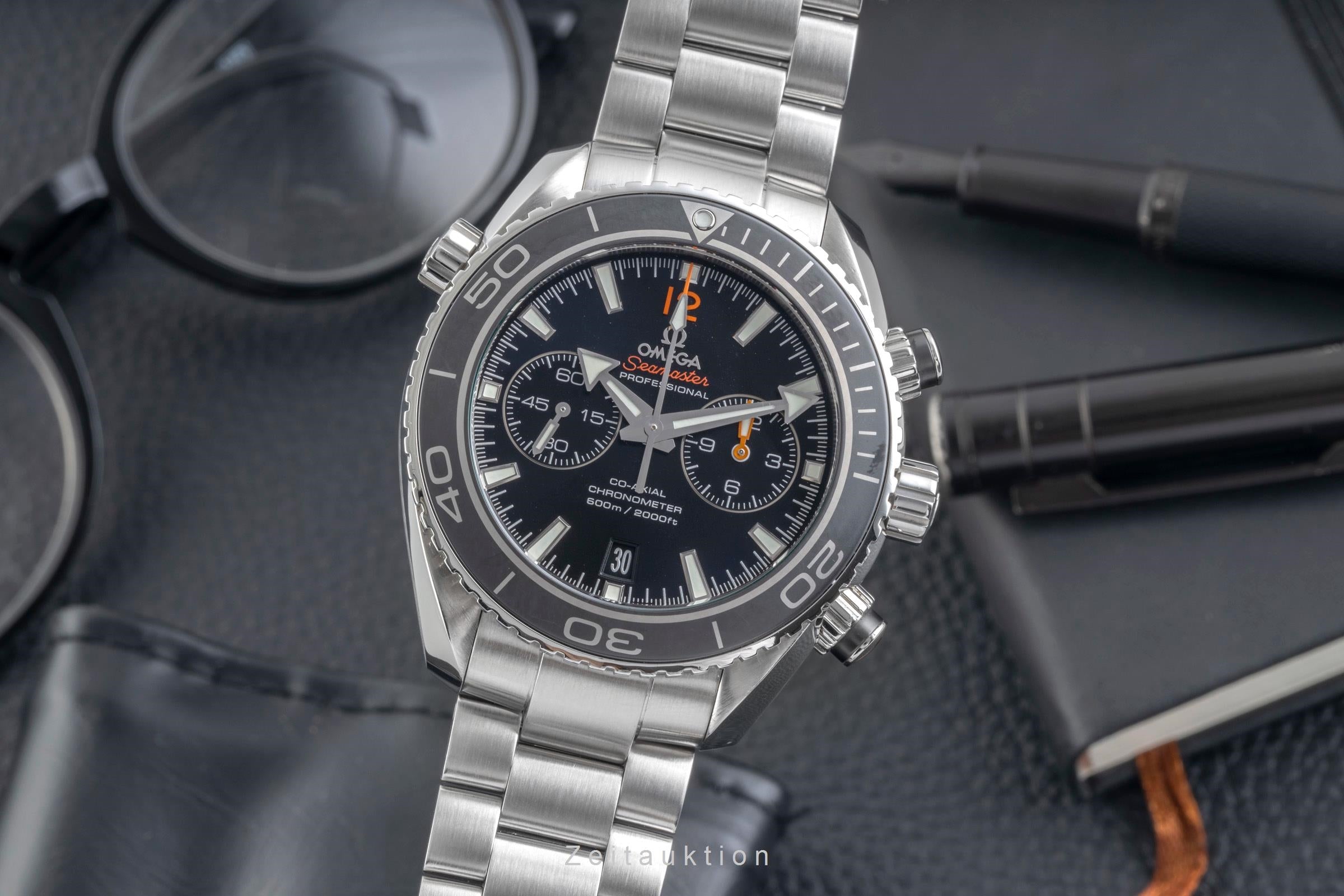 Omega Seamaster Planet Ocean Chronograph Ref. 232.30.46.51.01.003 Papiere [2603755]