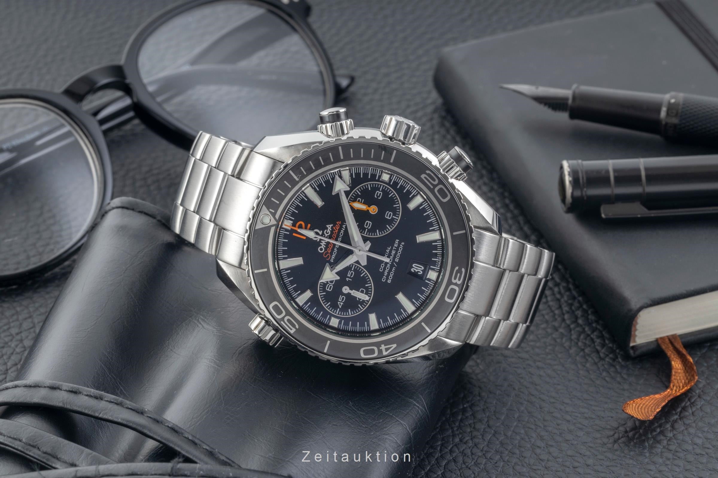 Omega Seamaster Planet Ocean Chronograph Ref. 232.30.46.51.01.003 Papiere [2603755]