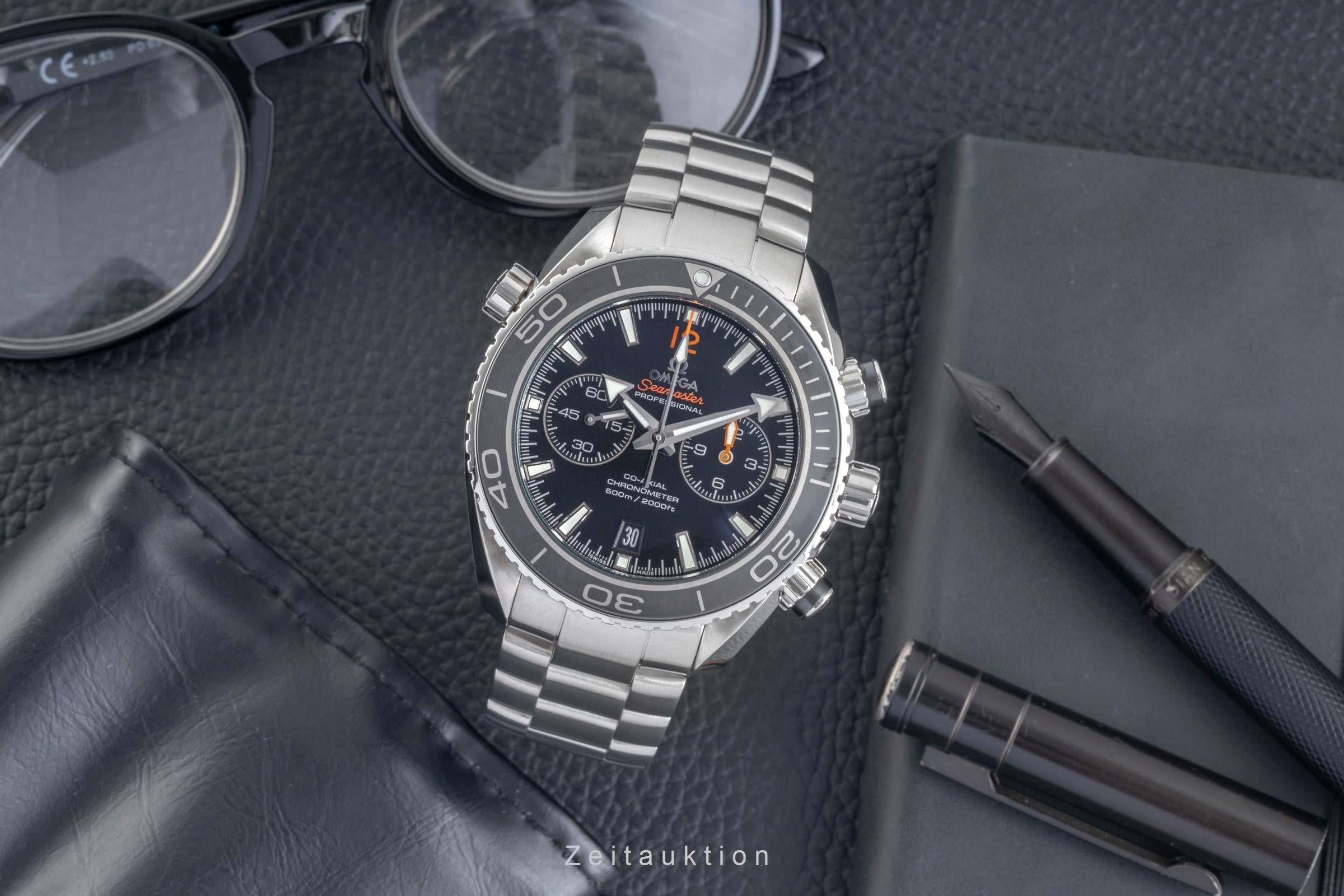 Omega Seamaster Planet Ocean Chronograph Ref. 232.30.46.51.01.003 Papiere [2603755]