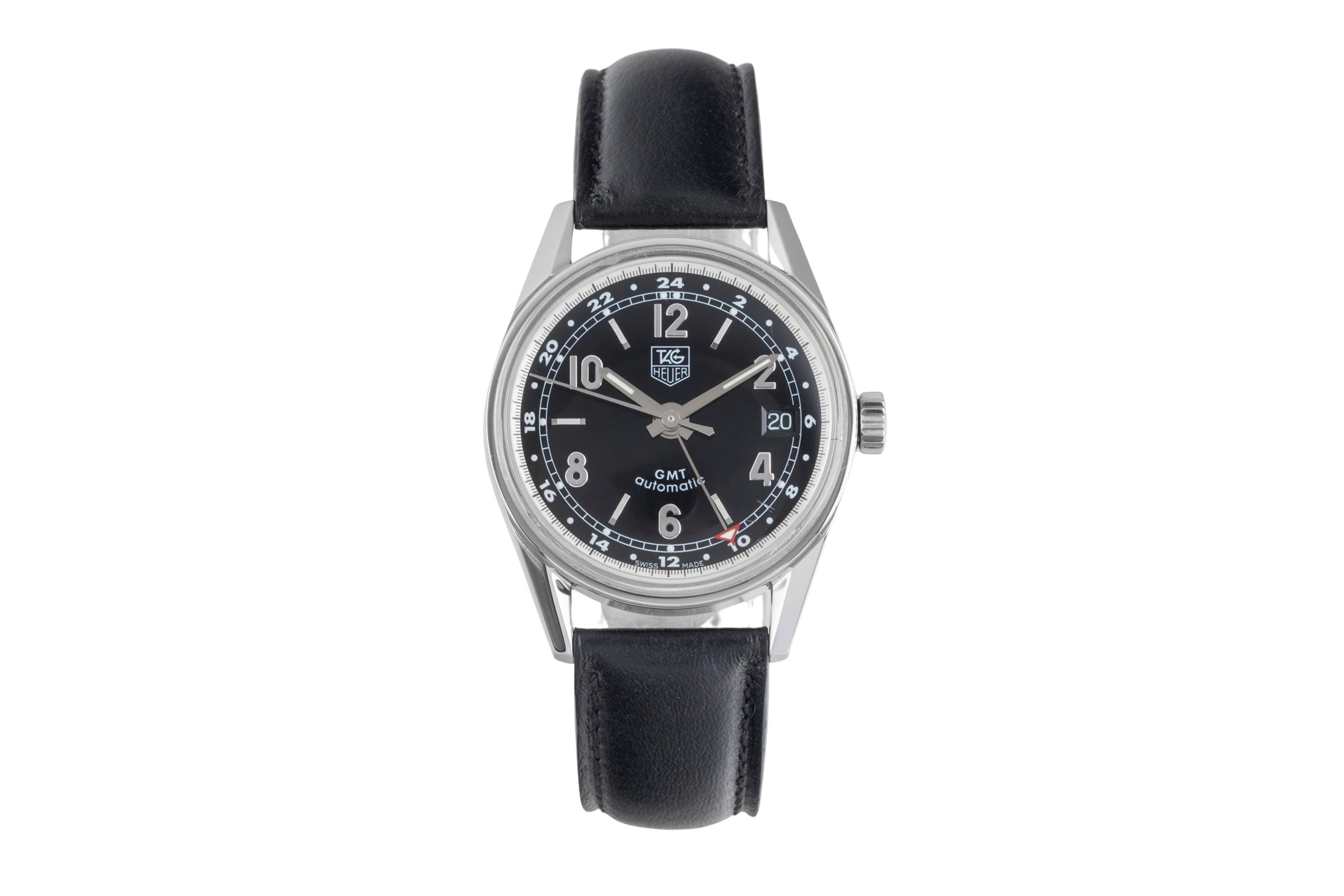 Tag Heuer Carrera GMT Stahl Automatik Herrenuhr Ref. WV2113 B&P 2003 [2603758]