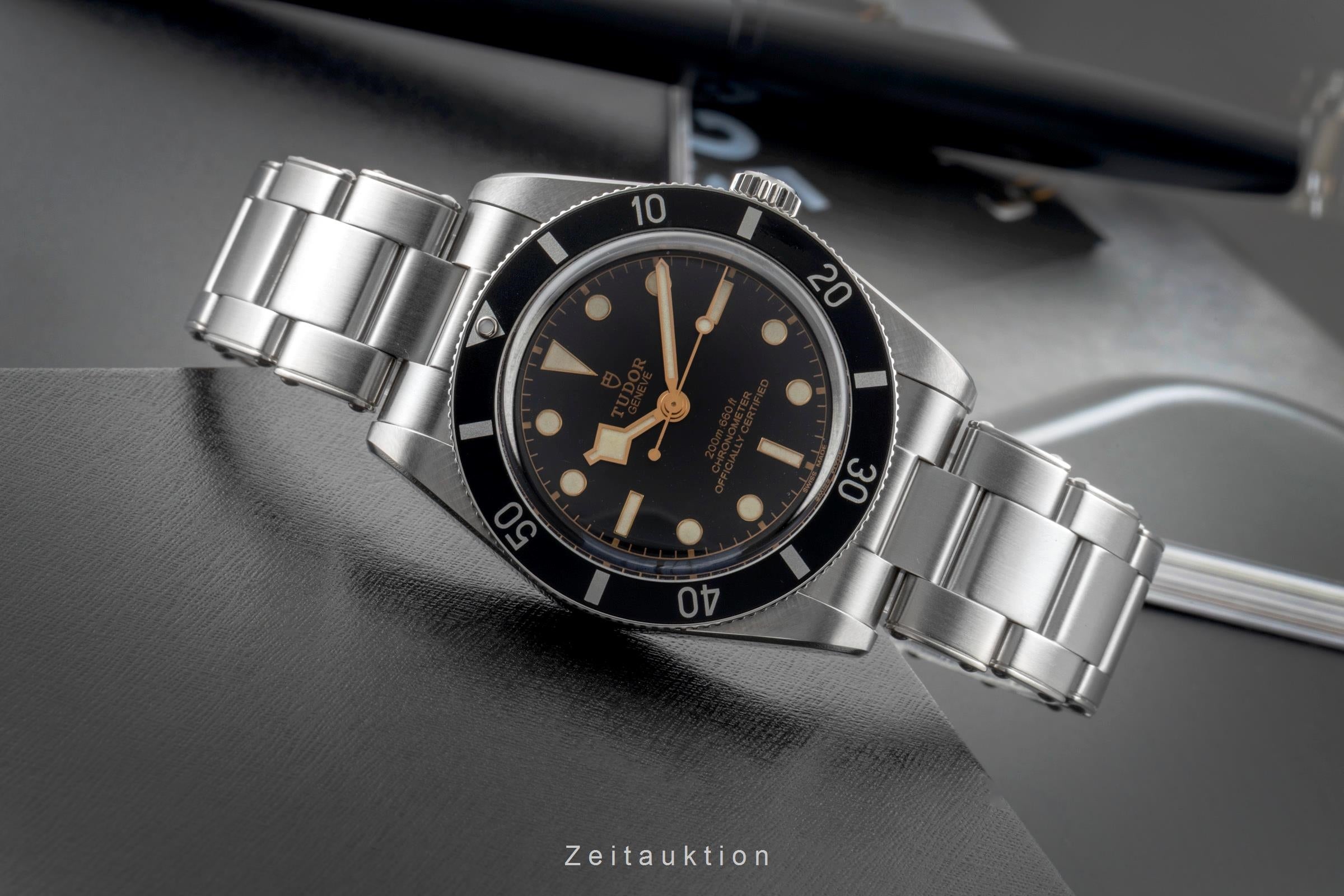 Tudor Black Bay acero automático reloj para caballeros 79000N-0001 LP: 4280EUR  [2603759]
