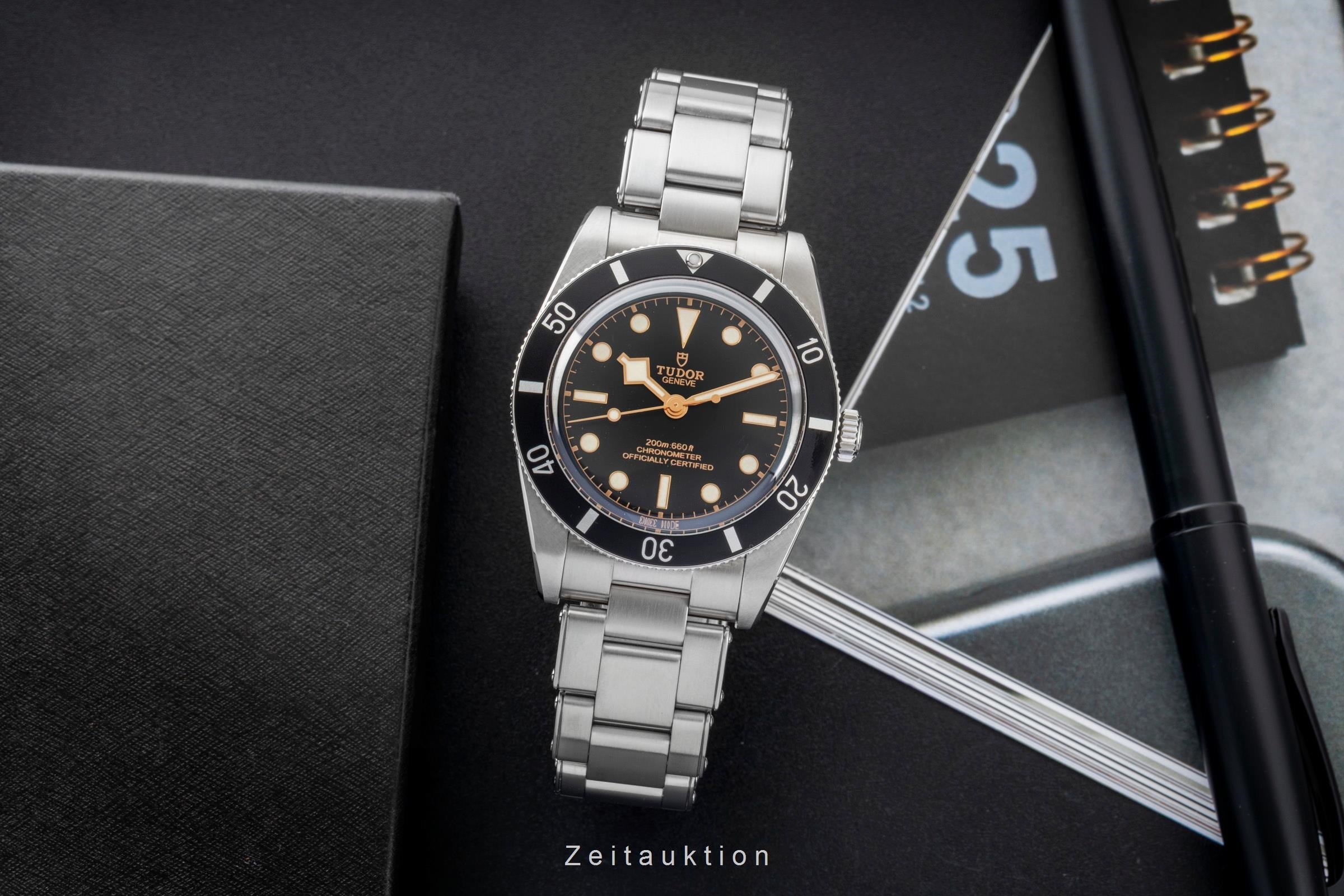 Tudor Black Bay acero automático reloj para caballeros 79000N-0001 LP: 4280EUR  [2603759]