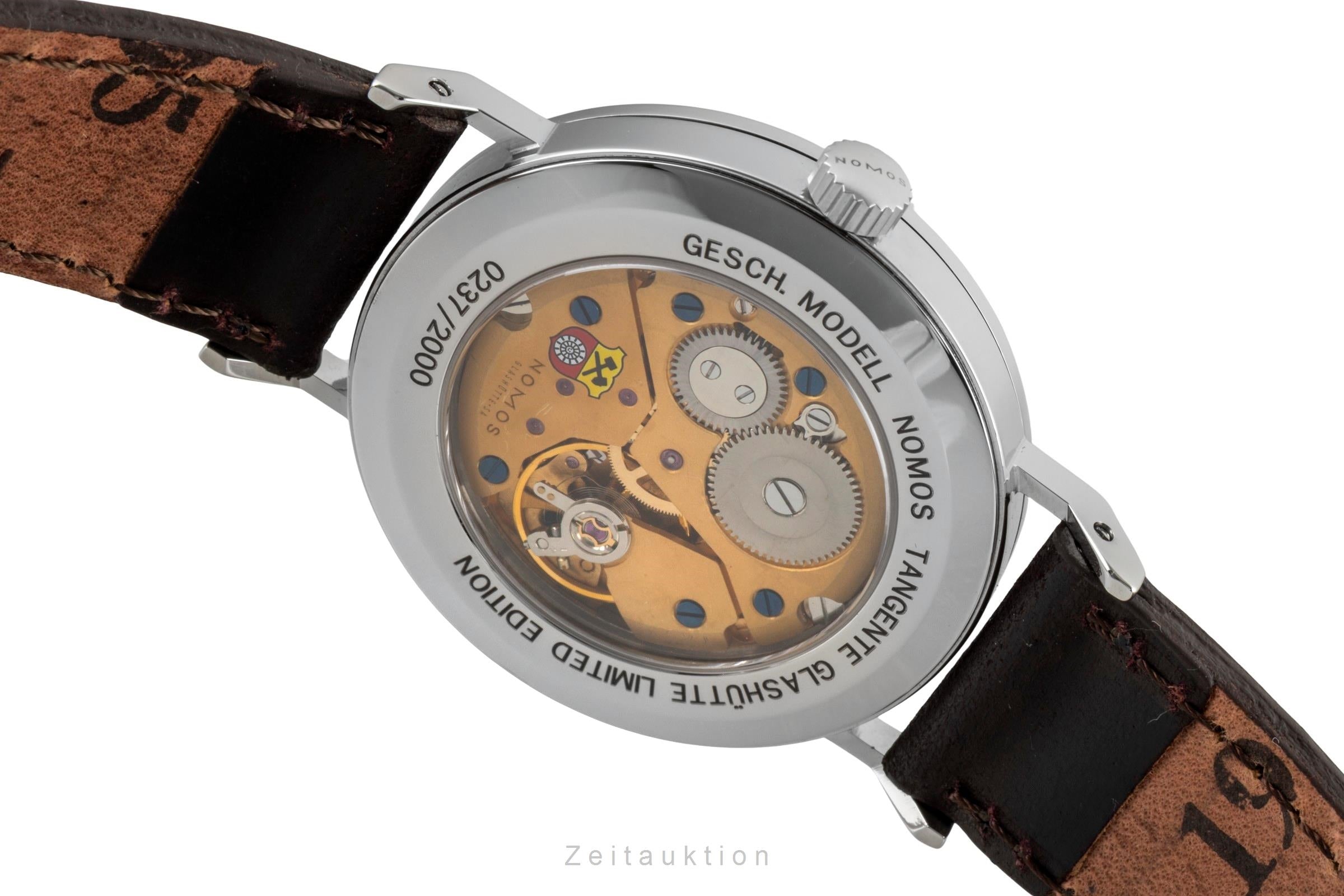 Nomos Tangente acero cuerda manual reloj para caballeros Tangente Glashütte  Limited  [2603760]