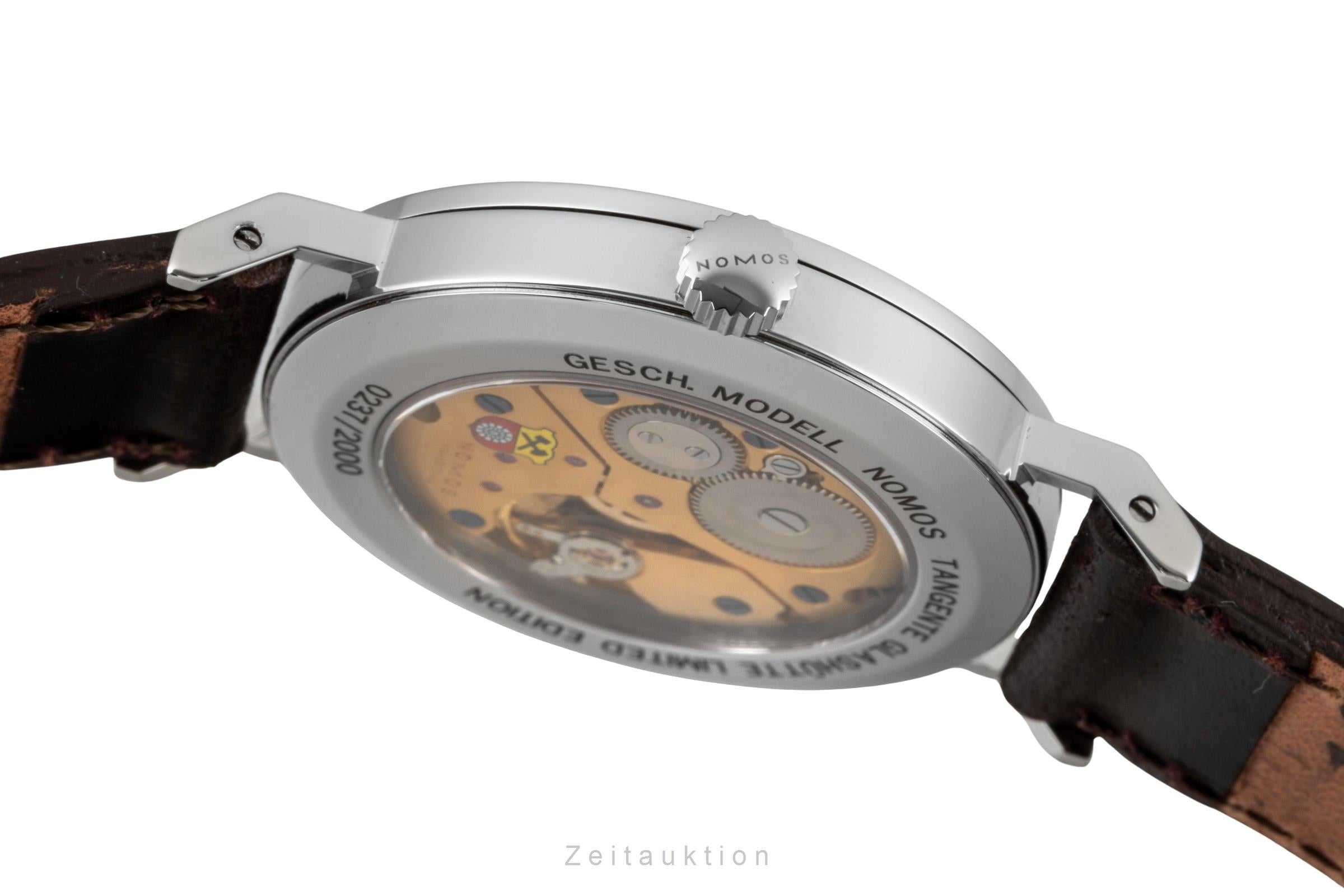 Nomos Tangente acero cuerda manual reloj para caballeros Tangente Glashütte  Limited  [2603760]