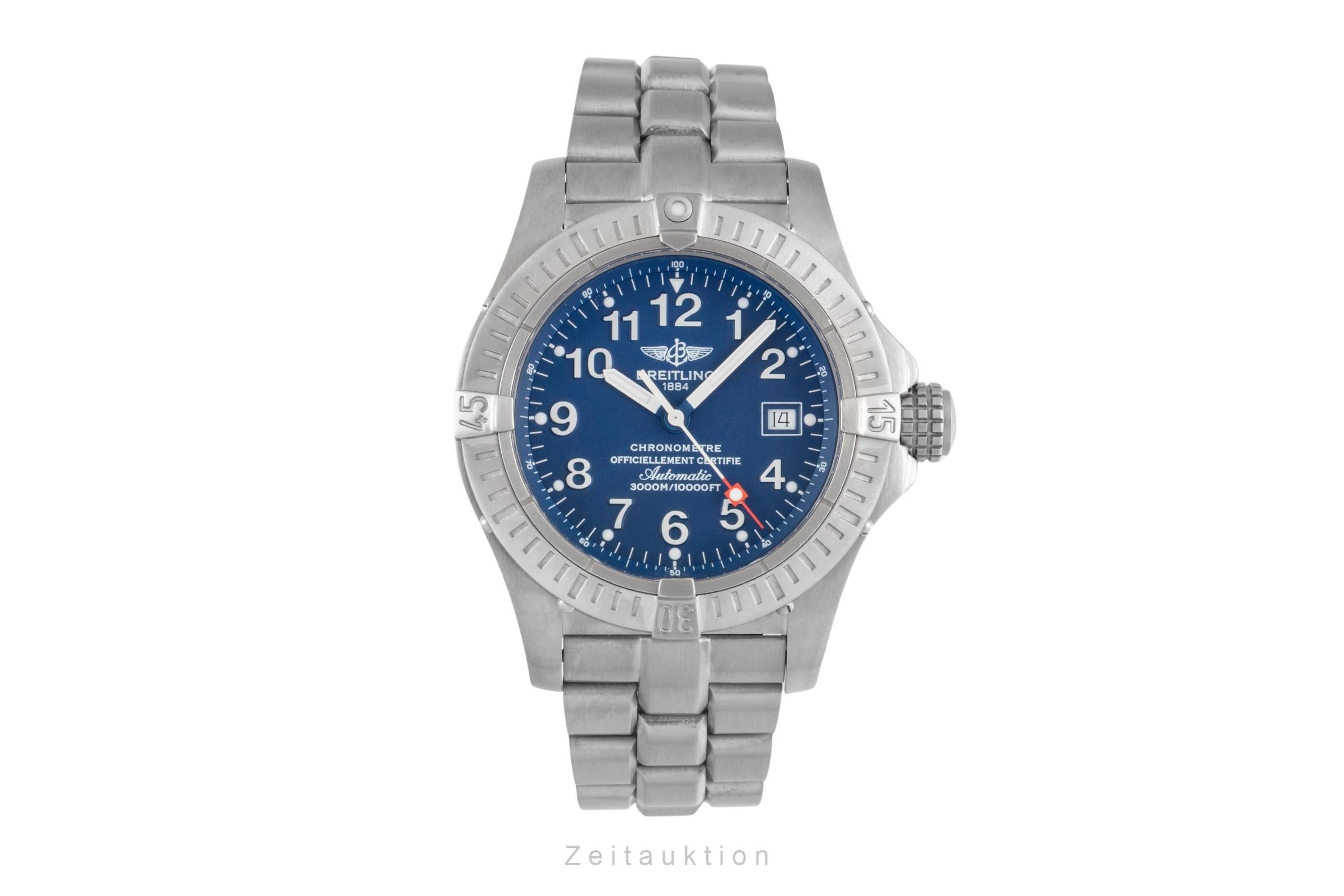 Breitling Avenger Seawolf titanium automatic men's watch E17370  [2603762]