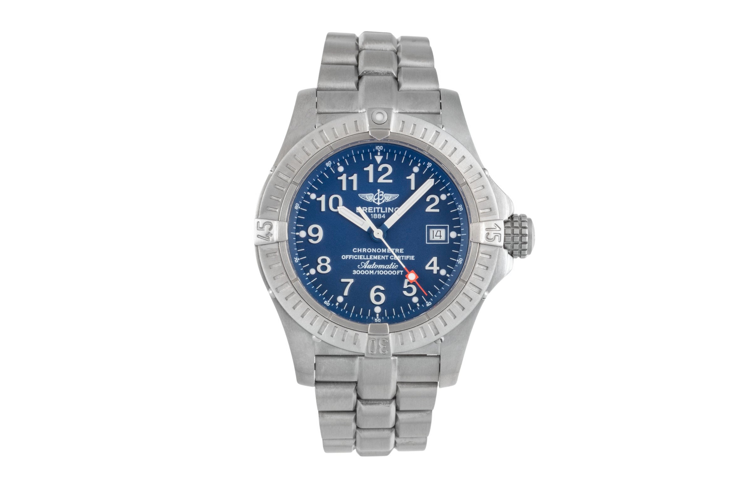 Breitling Avenger Seawolf titanio automático reloj para caballeros E17370  [2603762]