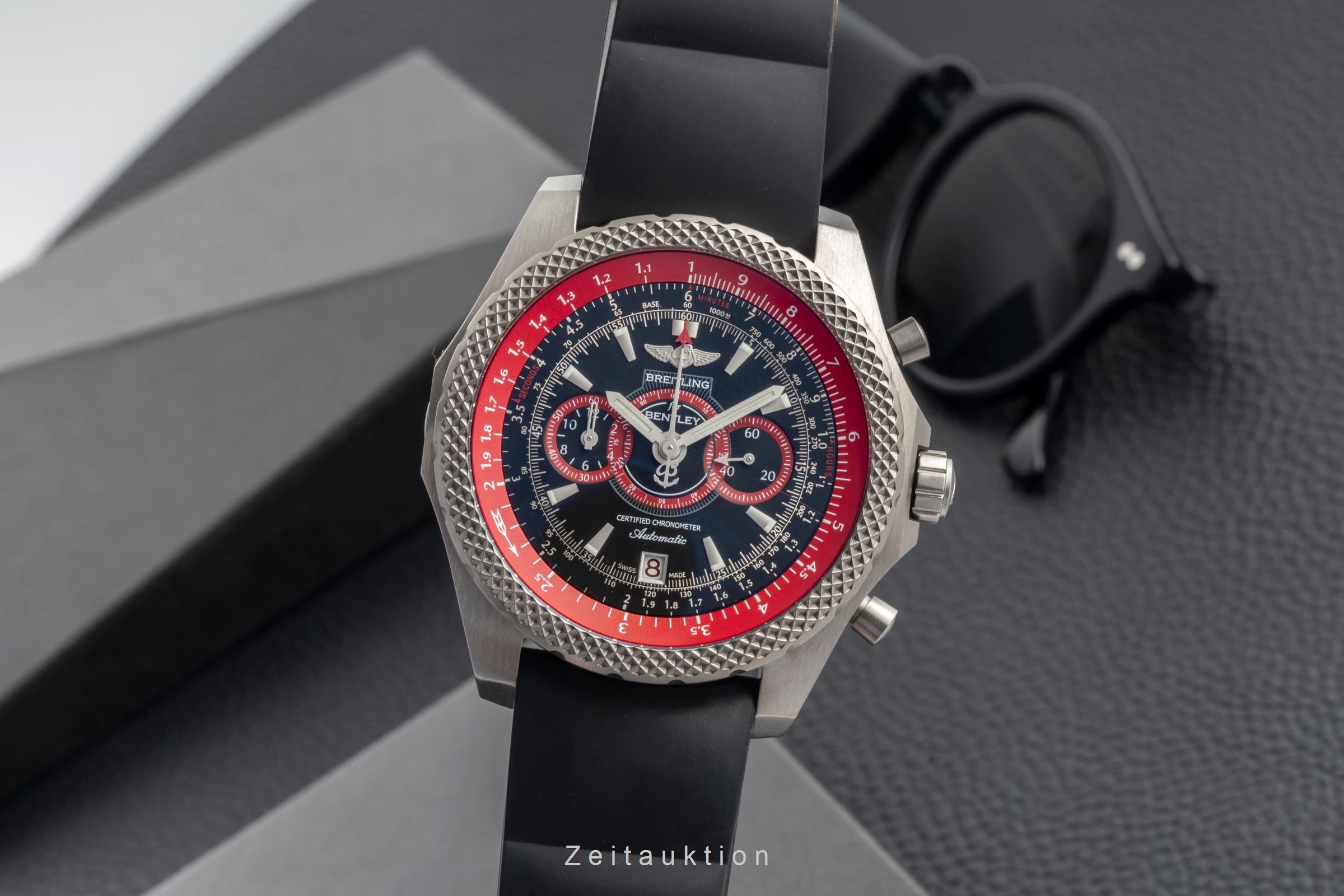 Breitling Bentley Motors cronógrafo titanio automático reloj para caballeros E27365 Limited  [2603765]