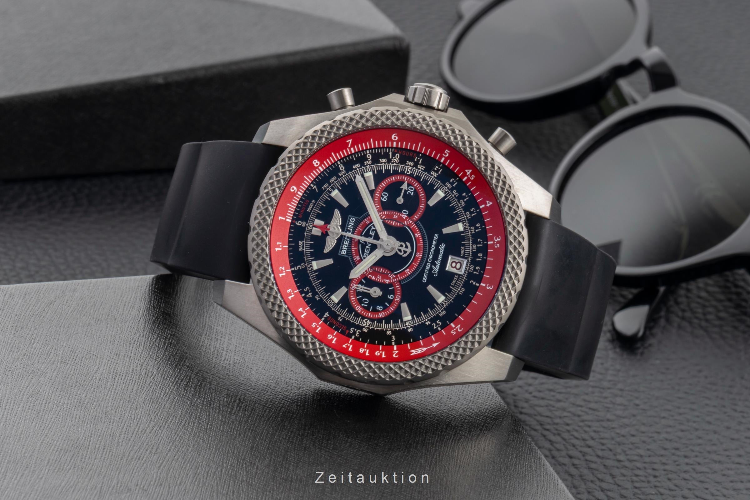 Breitling Bentley Motors cronógrafo titanio automático reloj para caballeros E27365 Limited  [2603765]