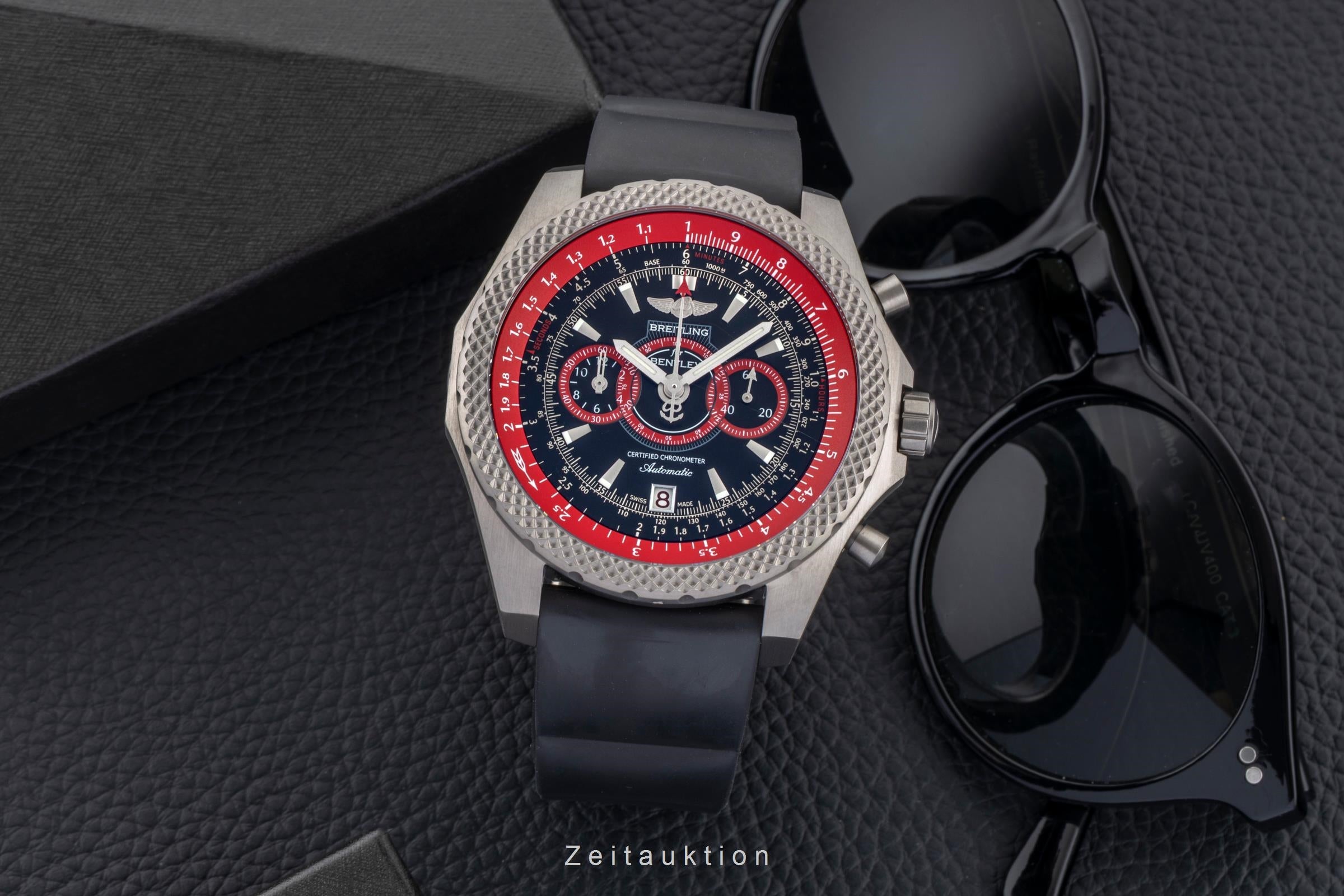 Breitling Bentley Motors cronógrafo titanio automático reloj para caballeros E27365 Limited  [2603765]