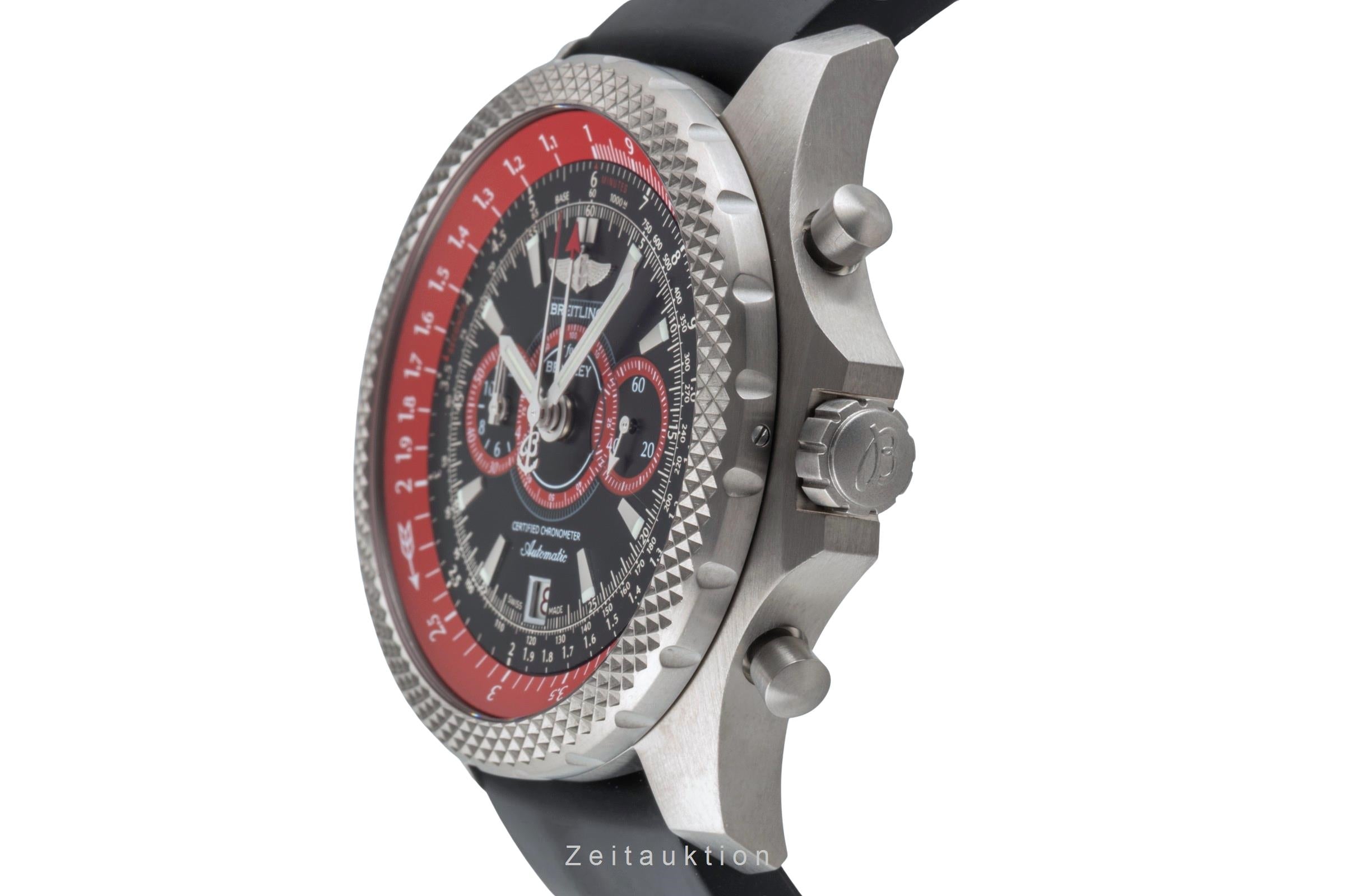Breitling Bentley Motors cronógrafo titanio automático reloj para caballeros E27365 Limited  [2603765]