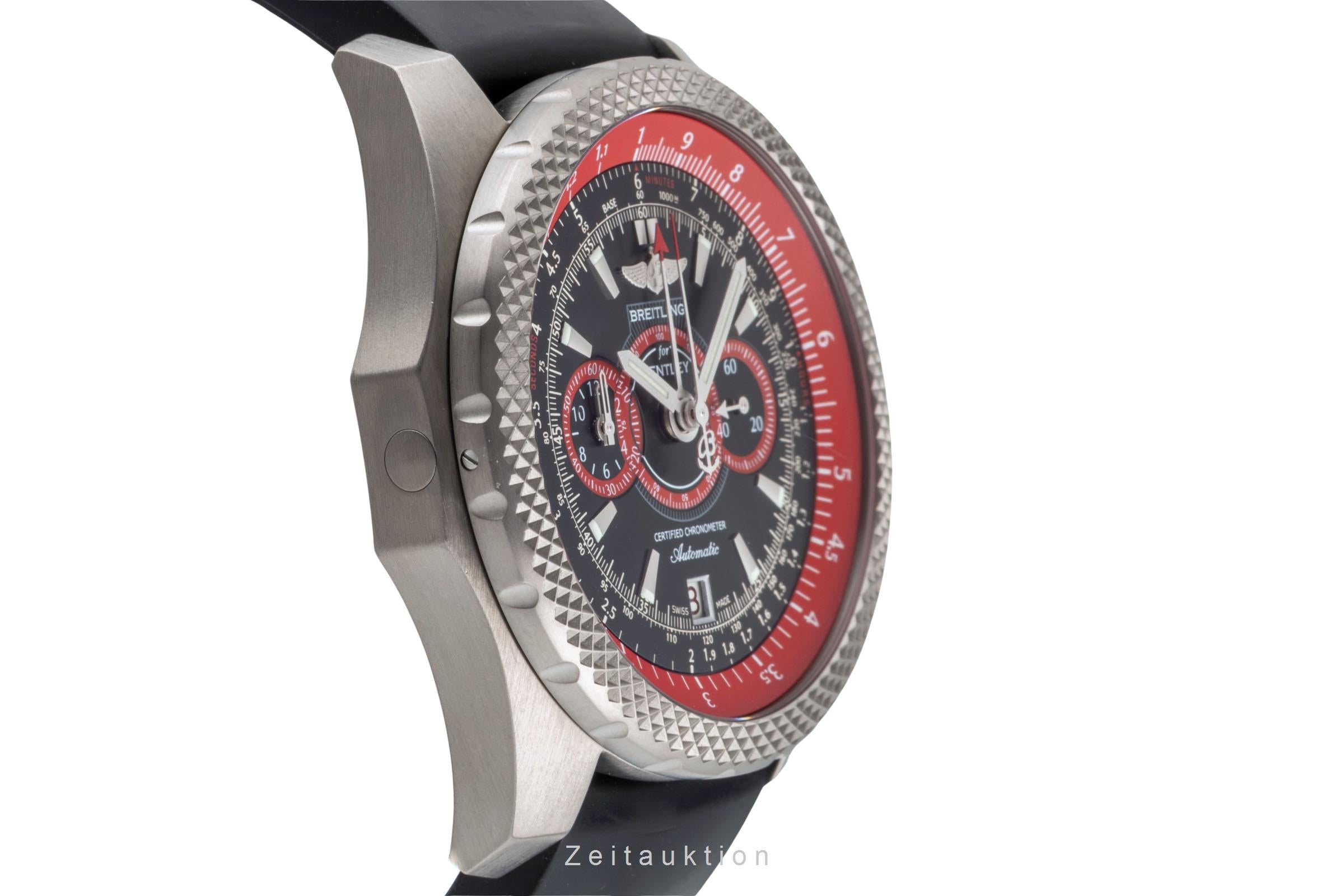 Breitling Bentley Motors cronógrafo titanio automático reloj para caballeros E27365 Limited  [2603765]