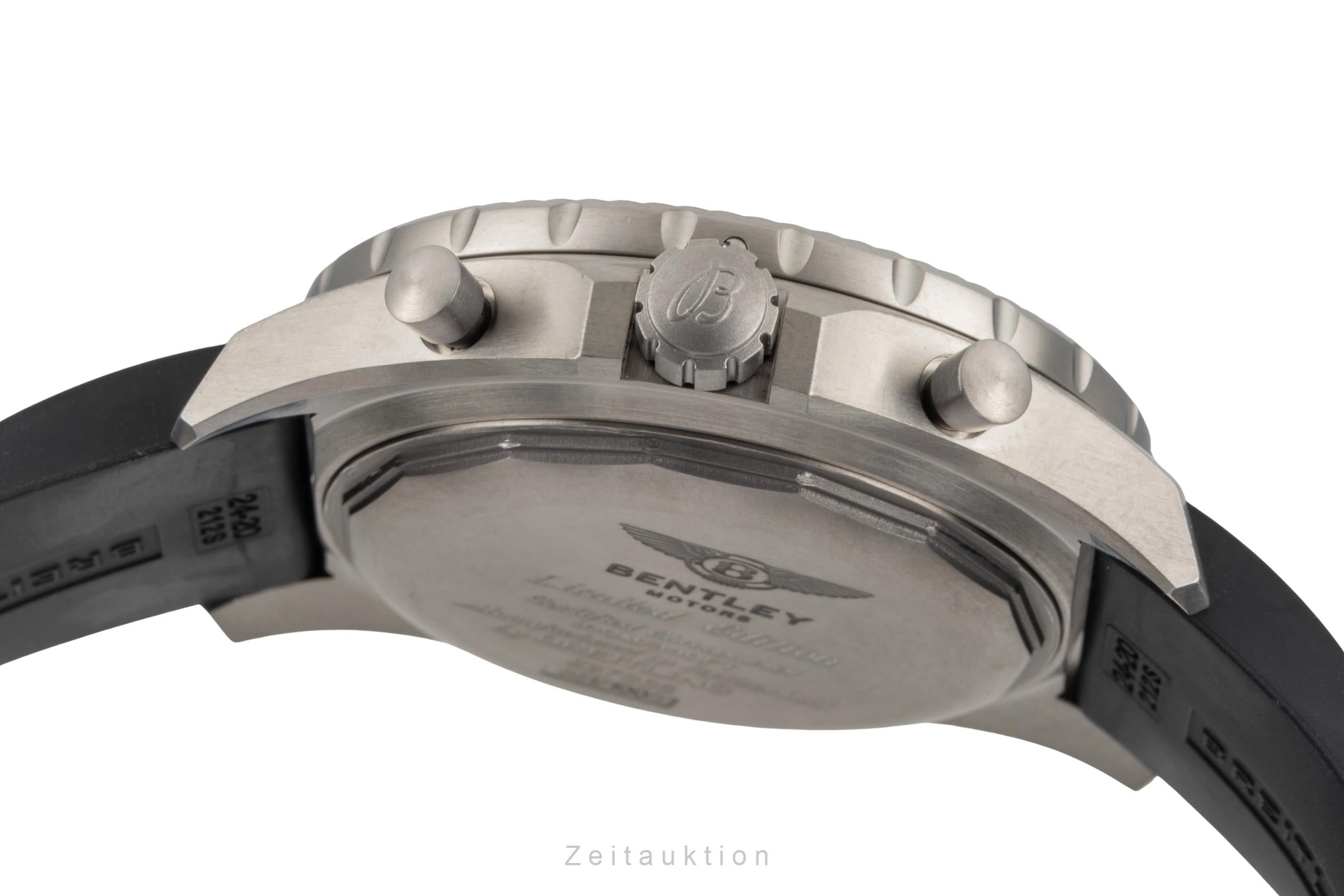Breitling Bentley Motors cronógrafo titanio automático reloj para caballeros E27365 Limited  [2603765]