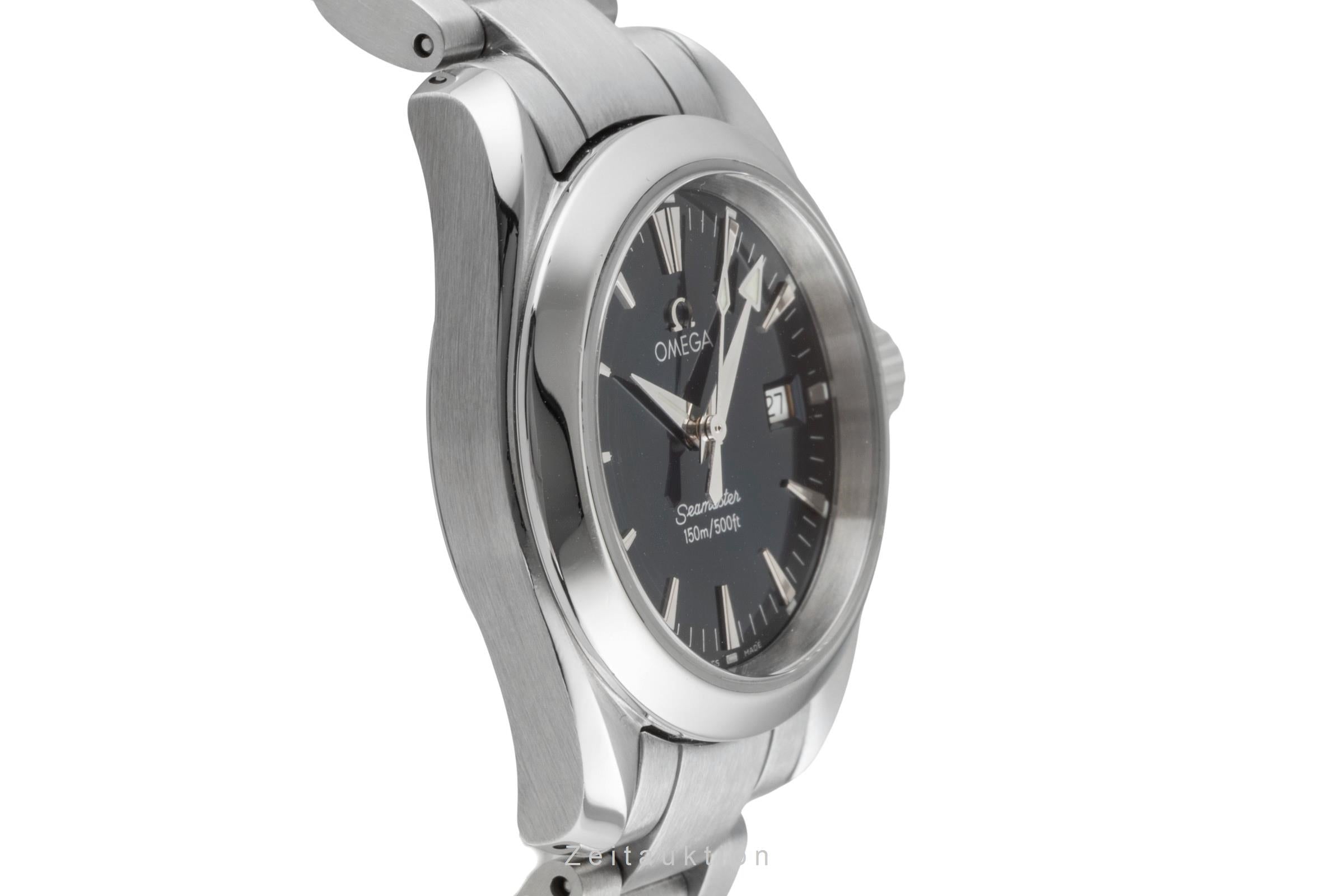 Omega Seamaster Aqua Terra 150M Blue Stahl Ref. 2577.80.00 Box & Papiere 2006 [2603770]