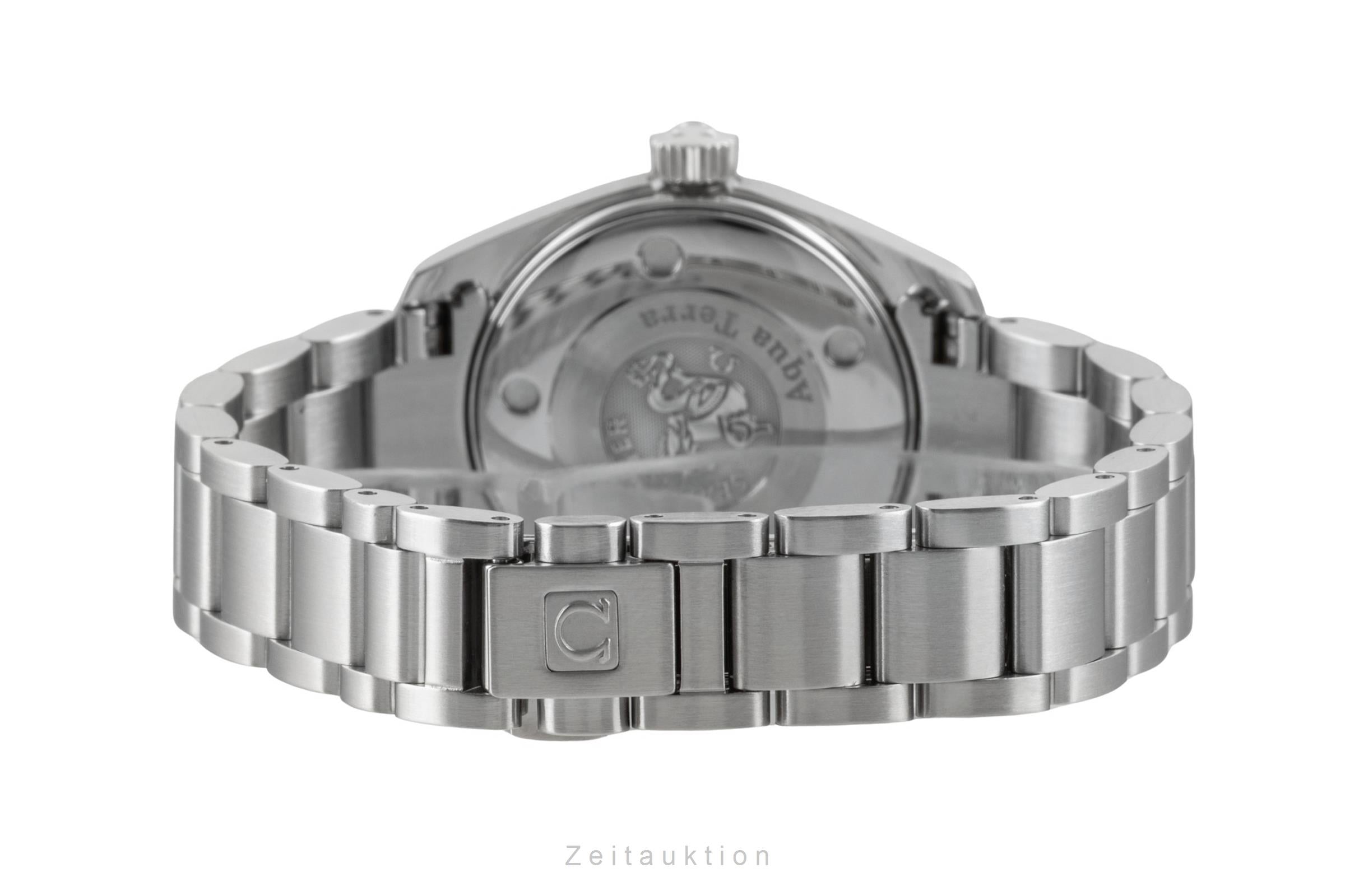 Omega Seamaster Aqua Terra 150M Blue Stahl Ref. 2577.80.00 Box & Papiere 2006 [2603770]
