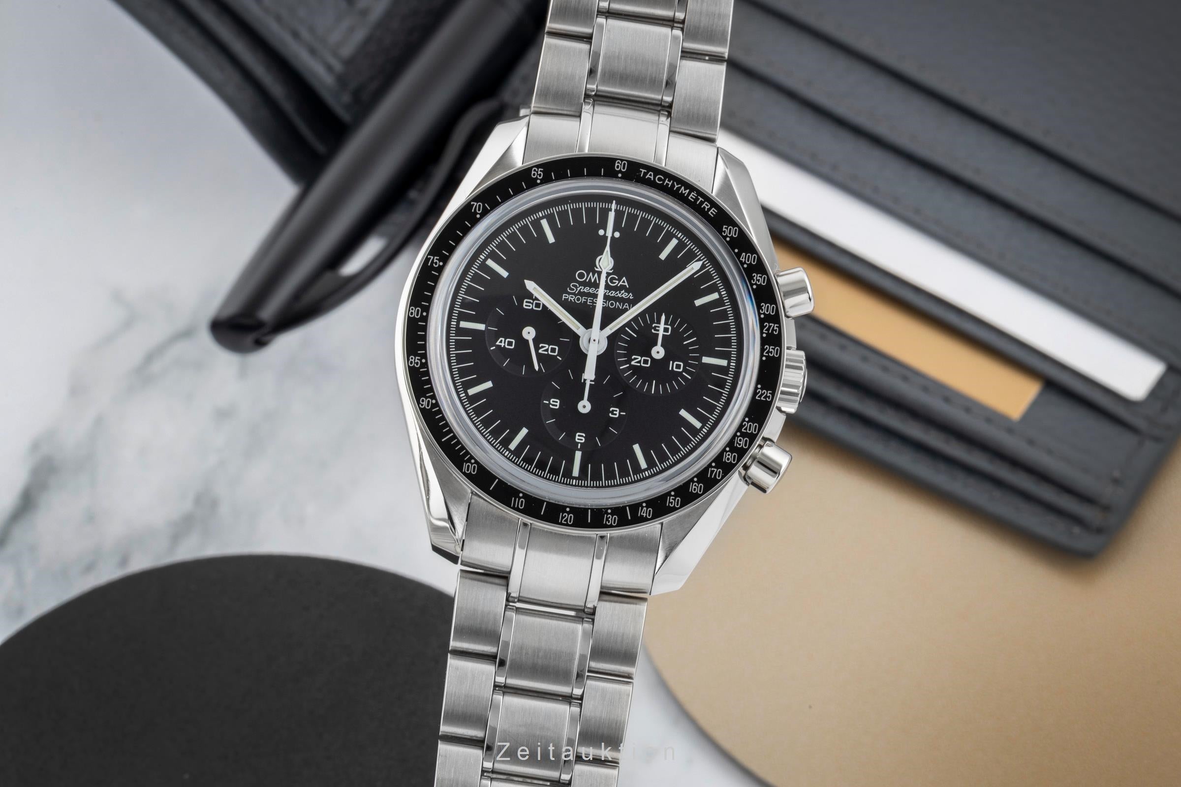 Omega Speedmaster Moonwatch Handaufzug Herrenuhr Ref. 311.30.42.30.01.006 B&P [2603771]