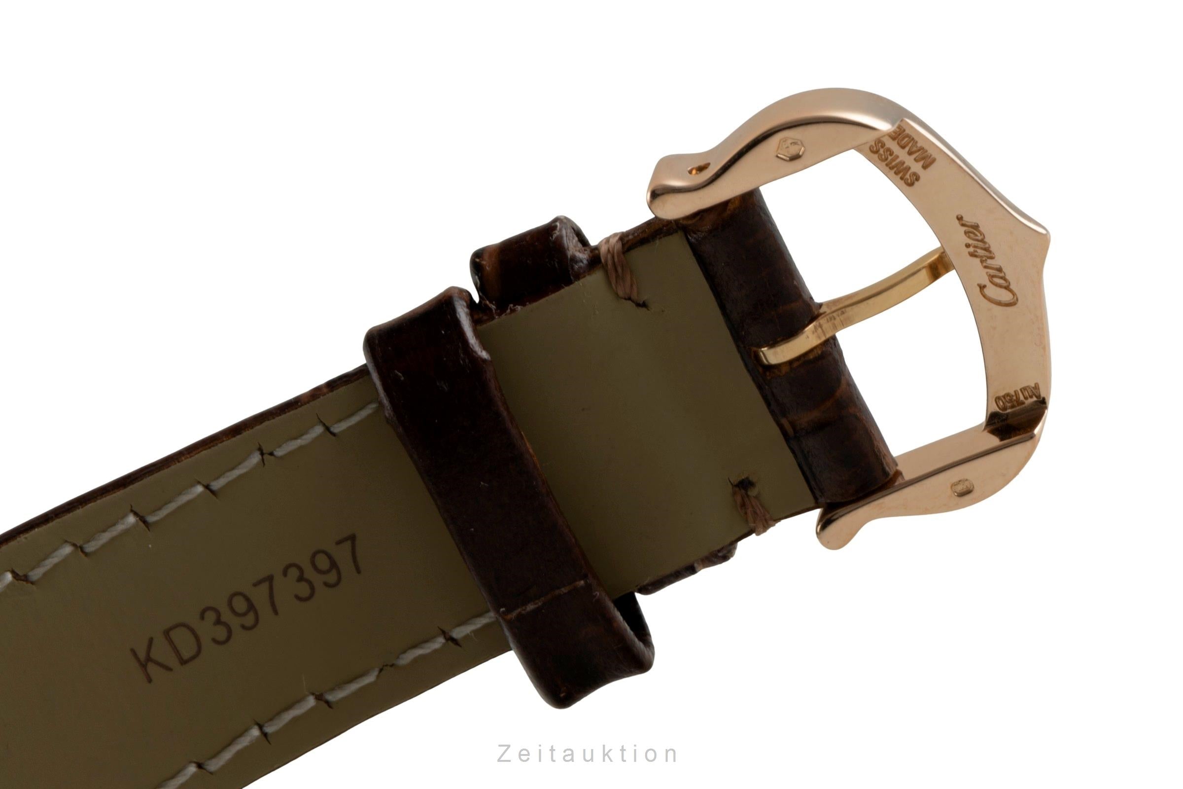 Cartier Ronde Solo oro rosso 18 ct quarzo orologio da donna W6701007  [2603772]