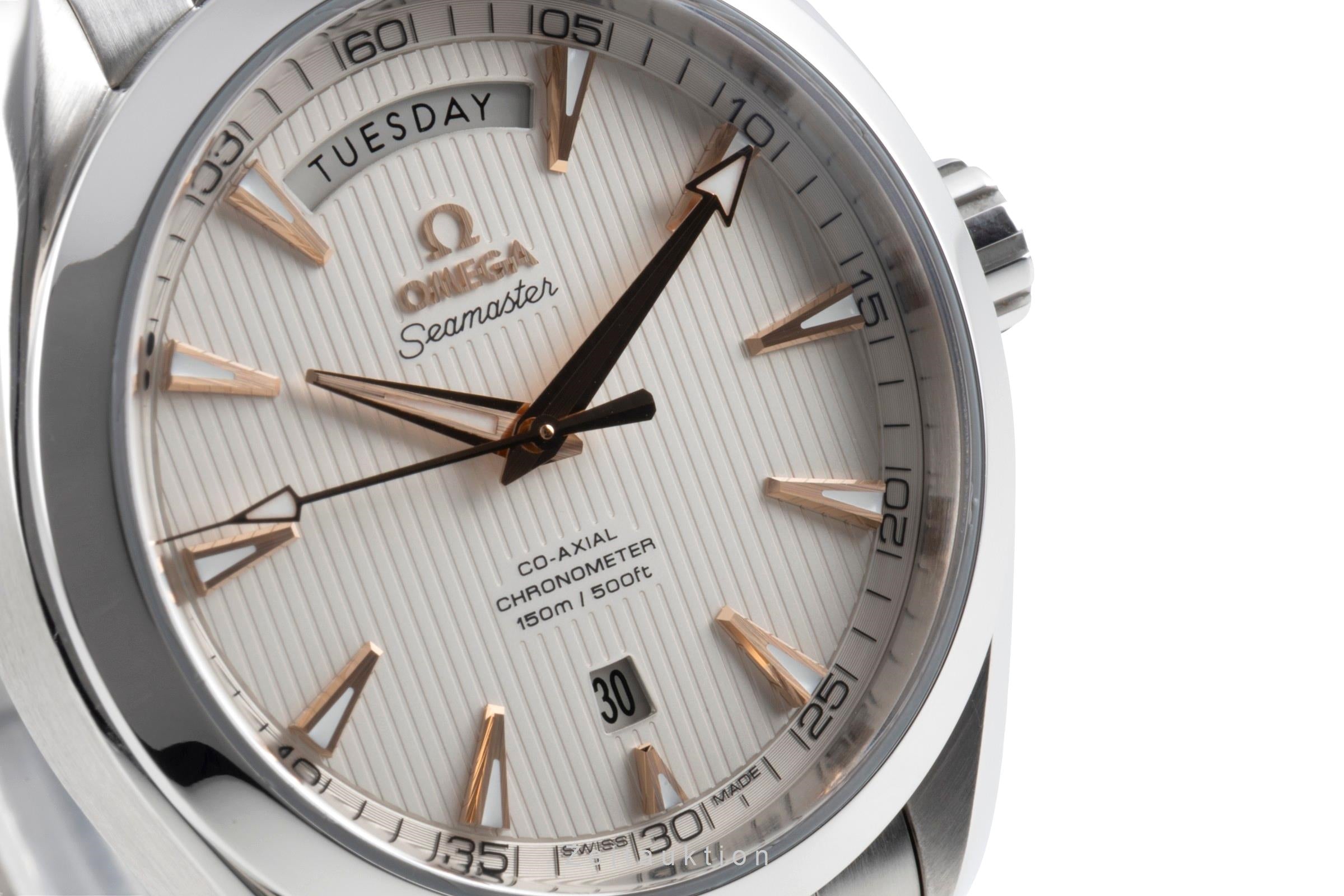 Omega Seamaster acero automático reloj para caballeros 231.10.42.22.02.001 LP: 6800EUR  [2603774]