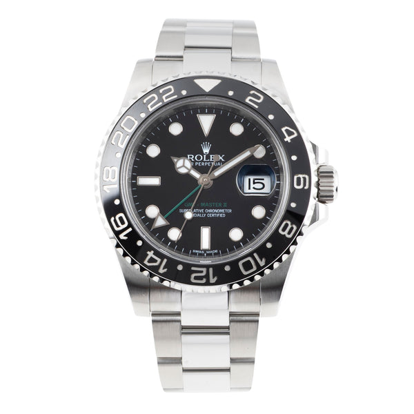 Rolex GMT-Master II acciaio automatismo orologio da uomo 116710LN  [2603775]