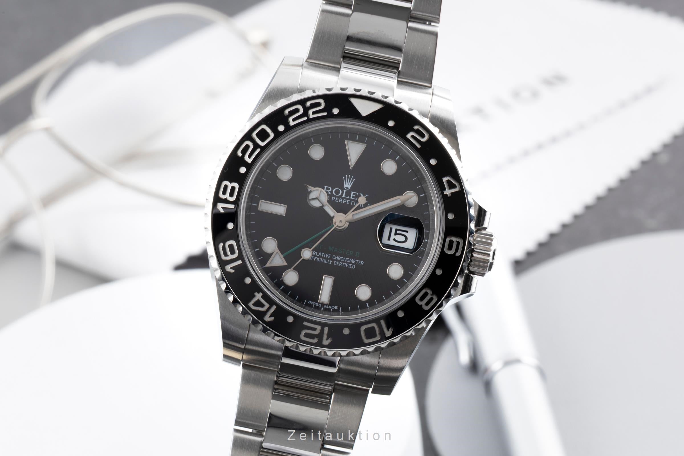 Rolex GMT-Master II acciaio automatismo orologio da uomo 116710LN  [2603775]
