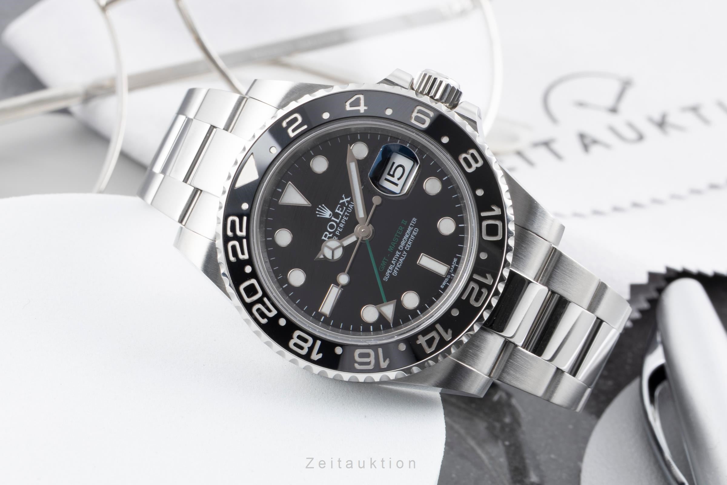 Rolex GMT-Master II acciaio automatismo orologio da uomo 116710LN  [2603775]