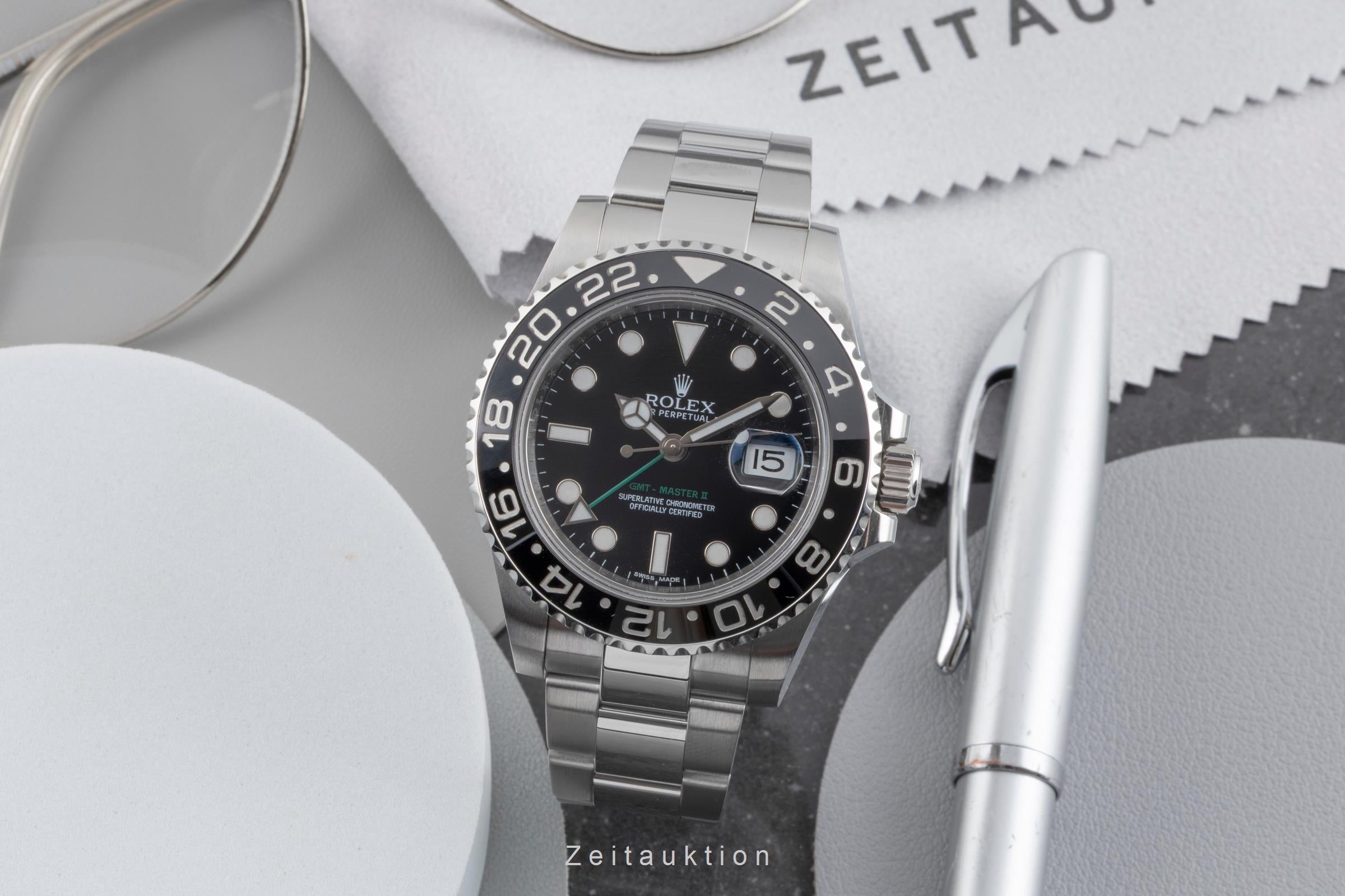Rolex GMT-Master II acciaio automatismo orologio da uomo 116710LN  [2603775]
