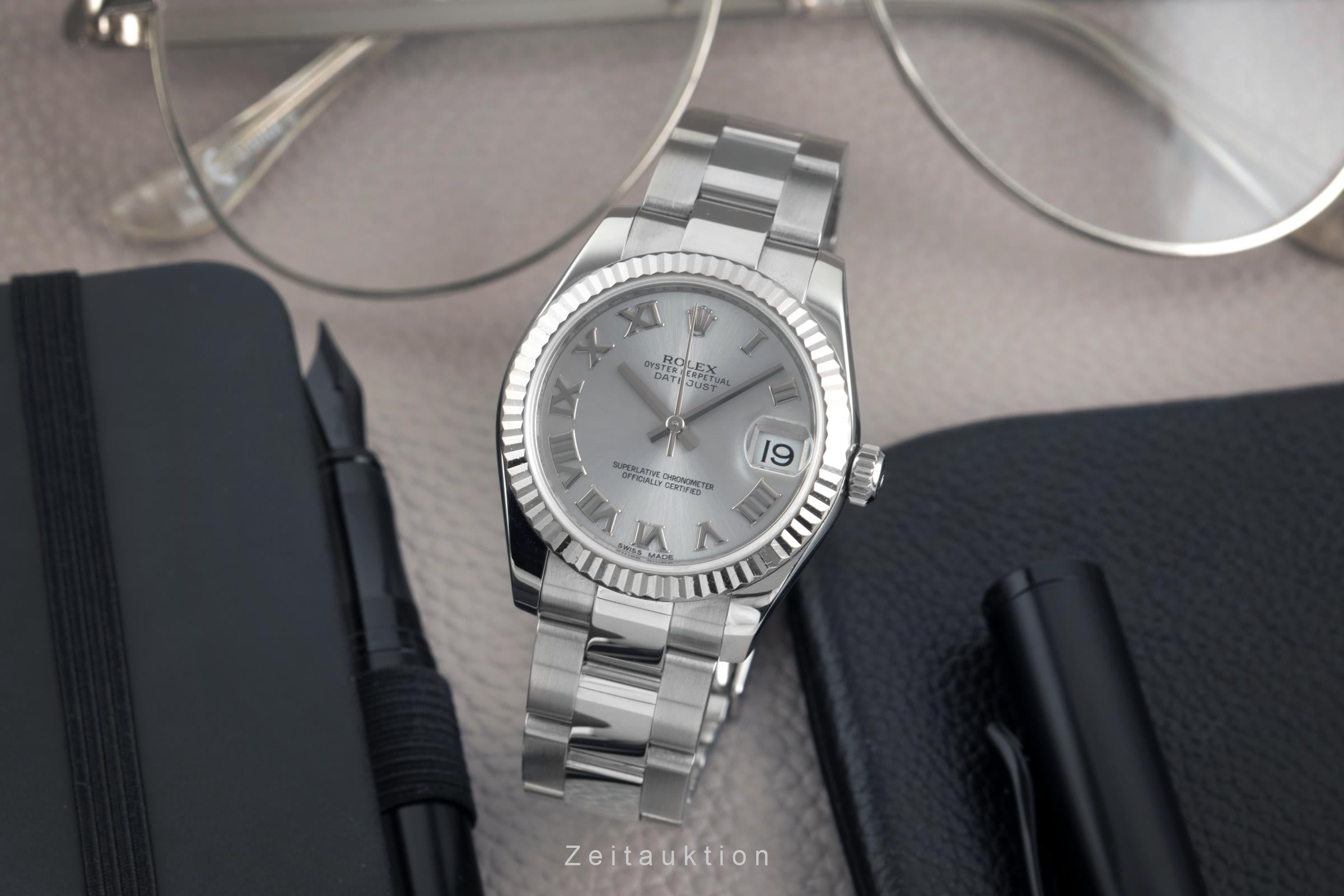 Rolex Datejust acero / oro blanco automático reloj para damas  178274  [2603783]