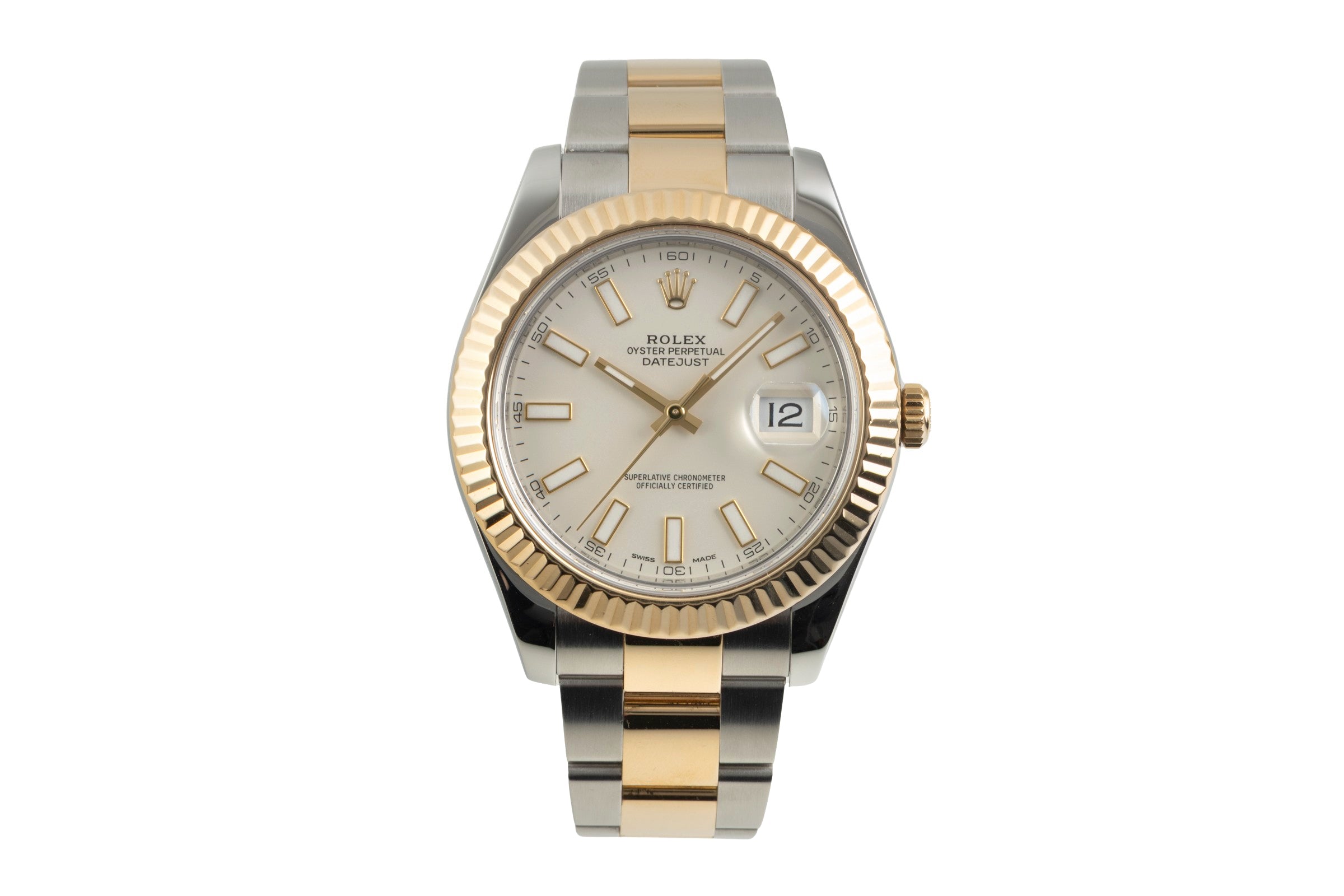 Rolex Datejust acero / oro automático reloj para caballeros 116333  [2603784]