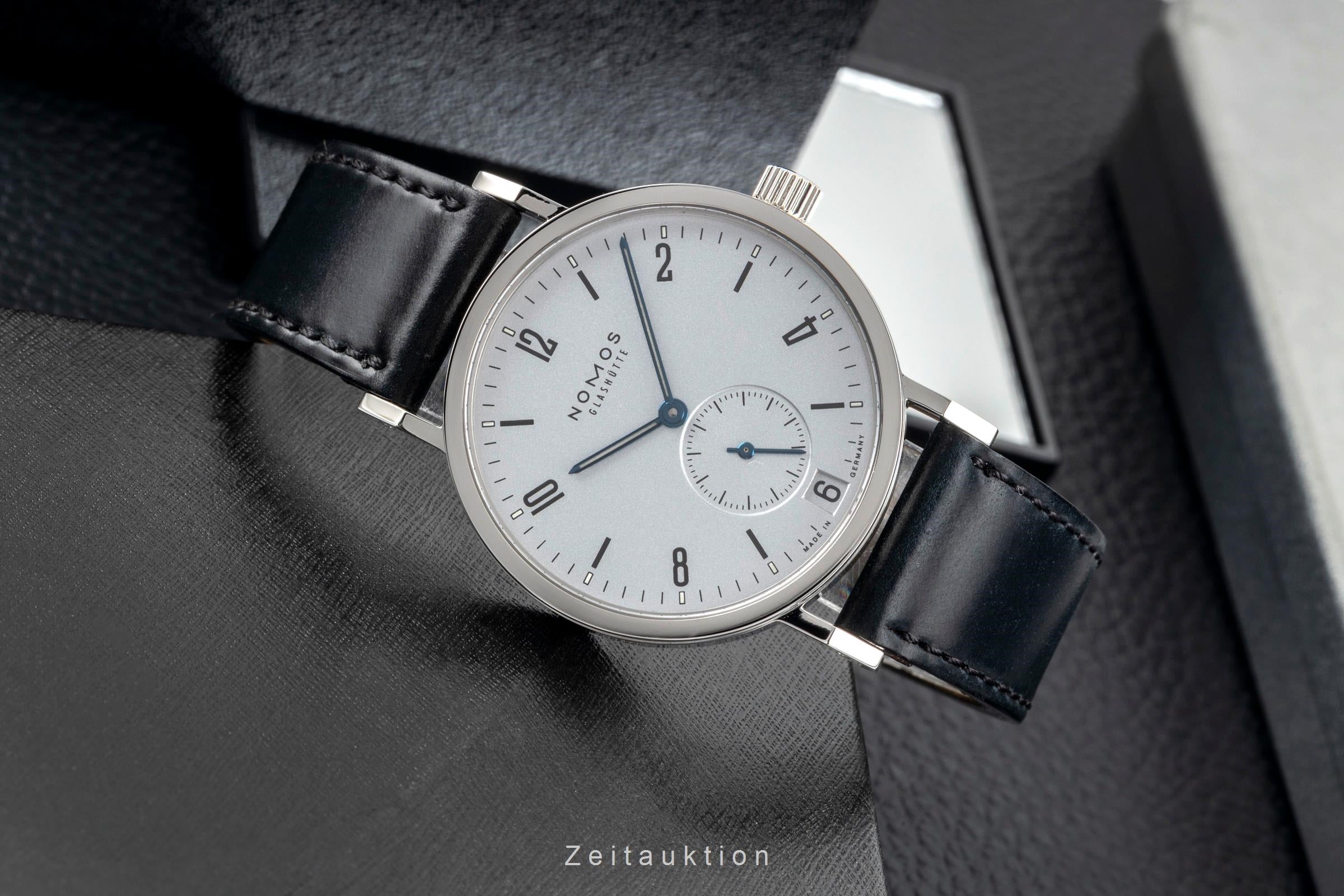 Nomos Tangente Sport acero cuerda manual reloj para caballeros 531  [2603788]