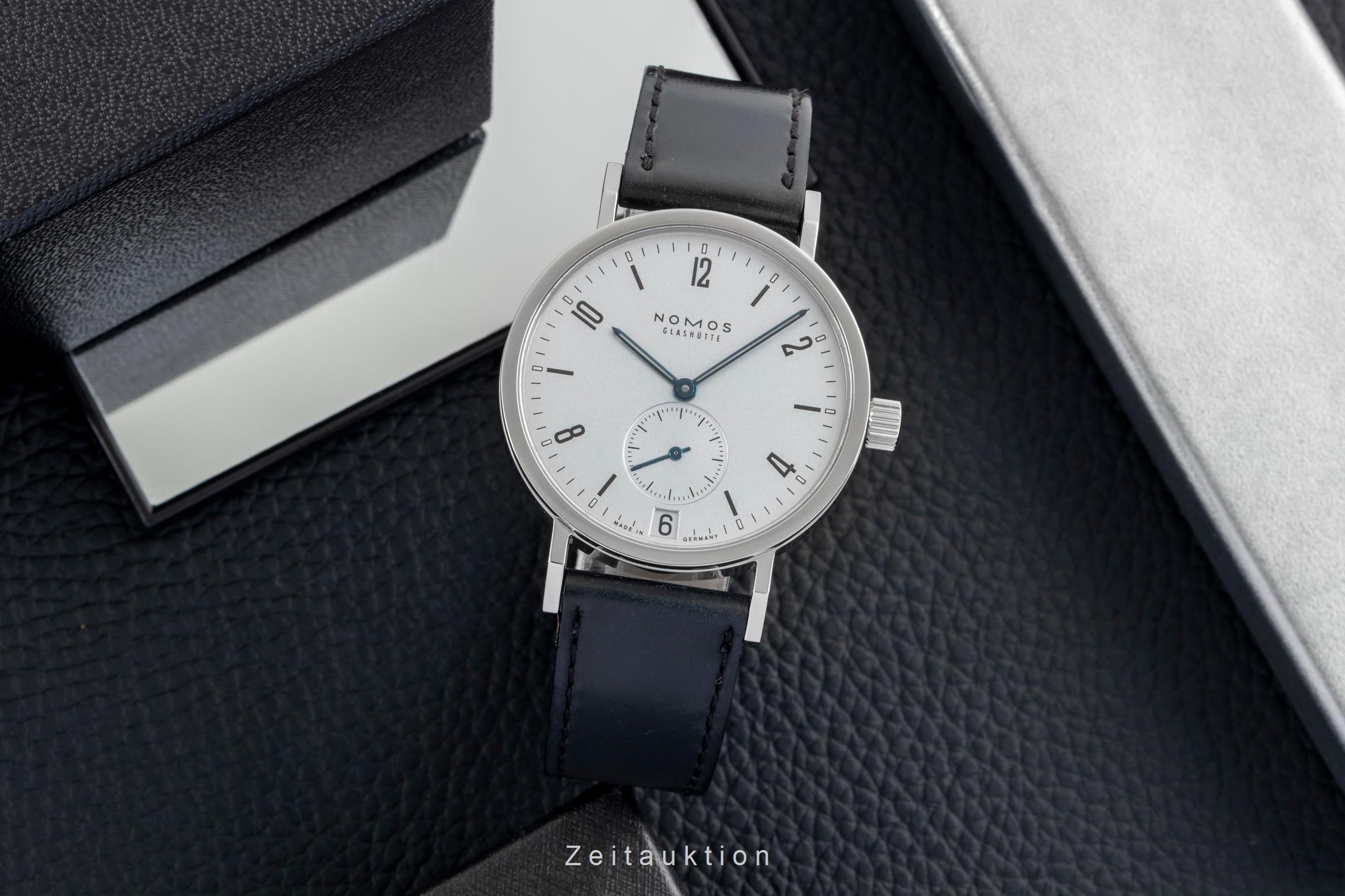Nomos Tangente Sport acero cuerda manual reloj para caballeros 531  [2603788]
