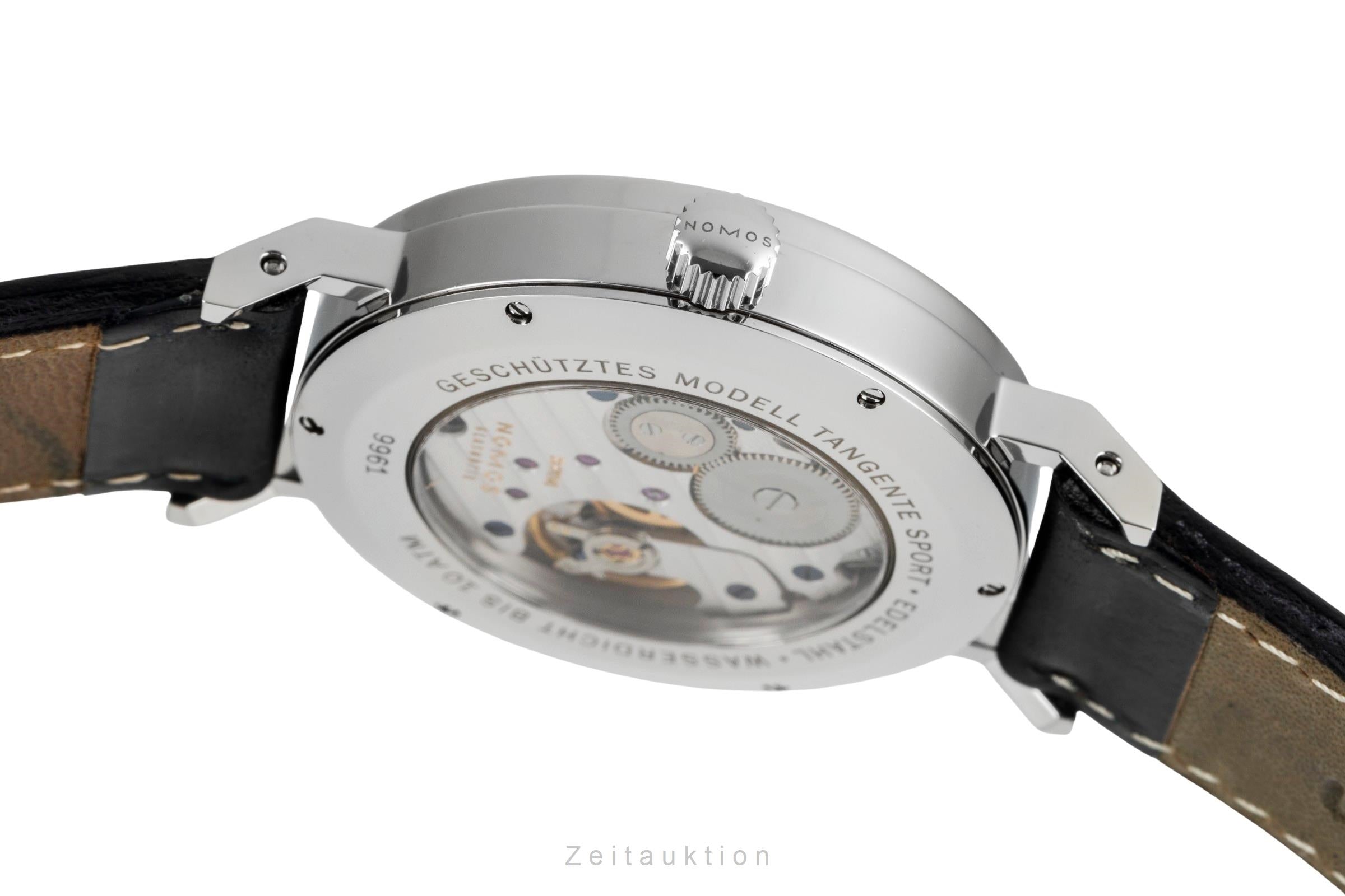 Nomos Tangente Sport acero cuerda manual reloj para caballeros 531  [2603788]