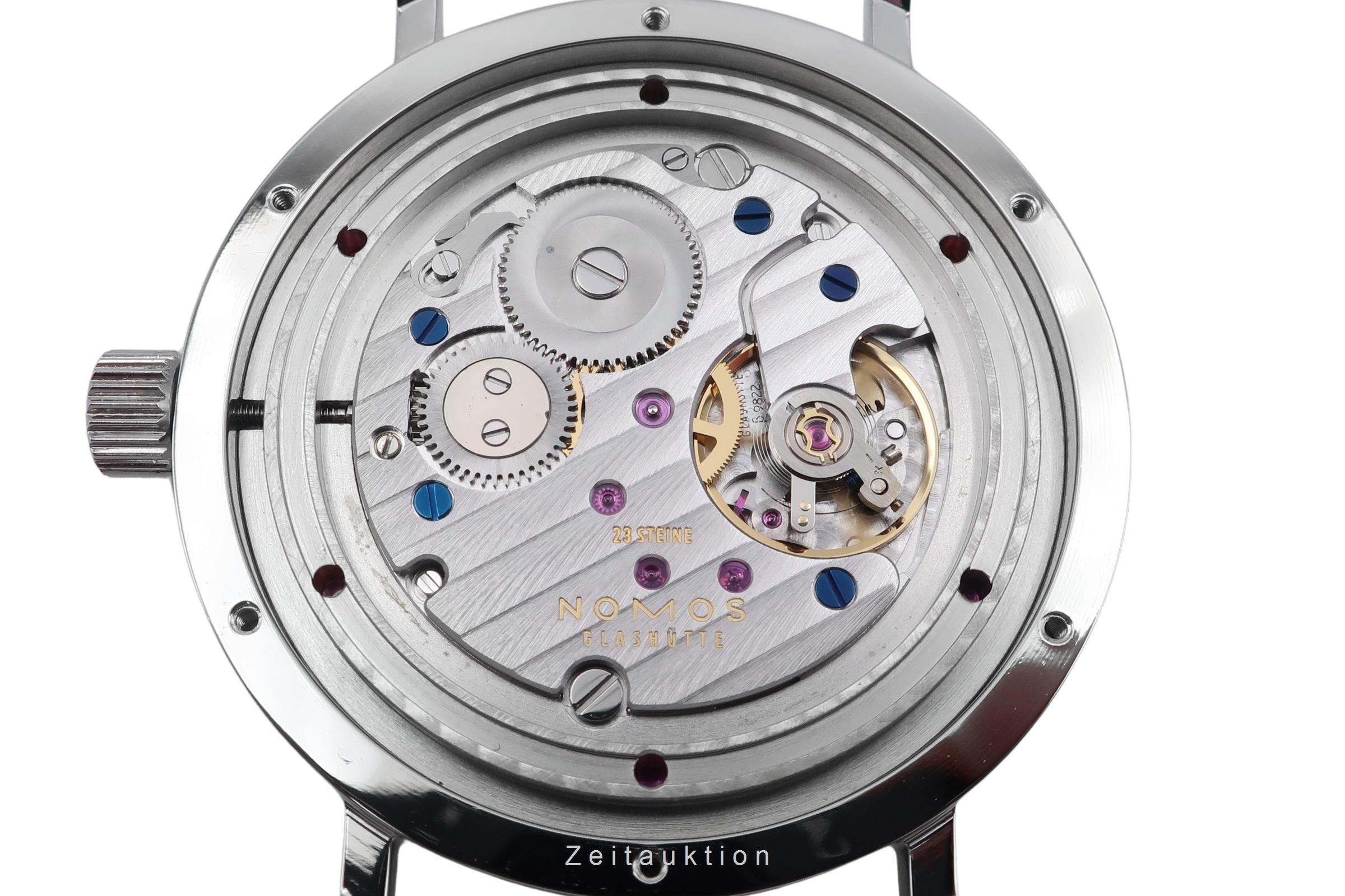 Nomos Tangente Sport acero cuerda manual reloj para caballeros 531  [2603788]