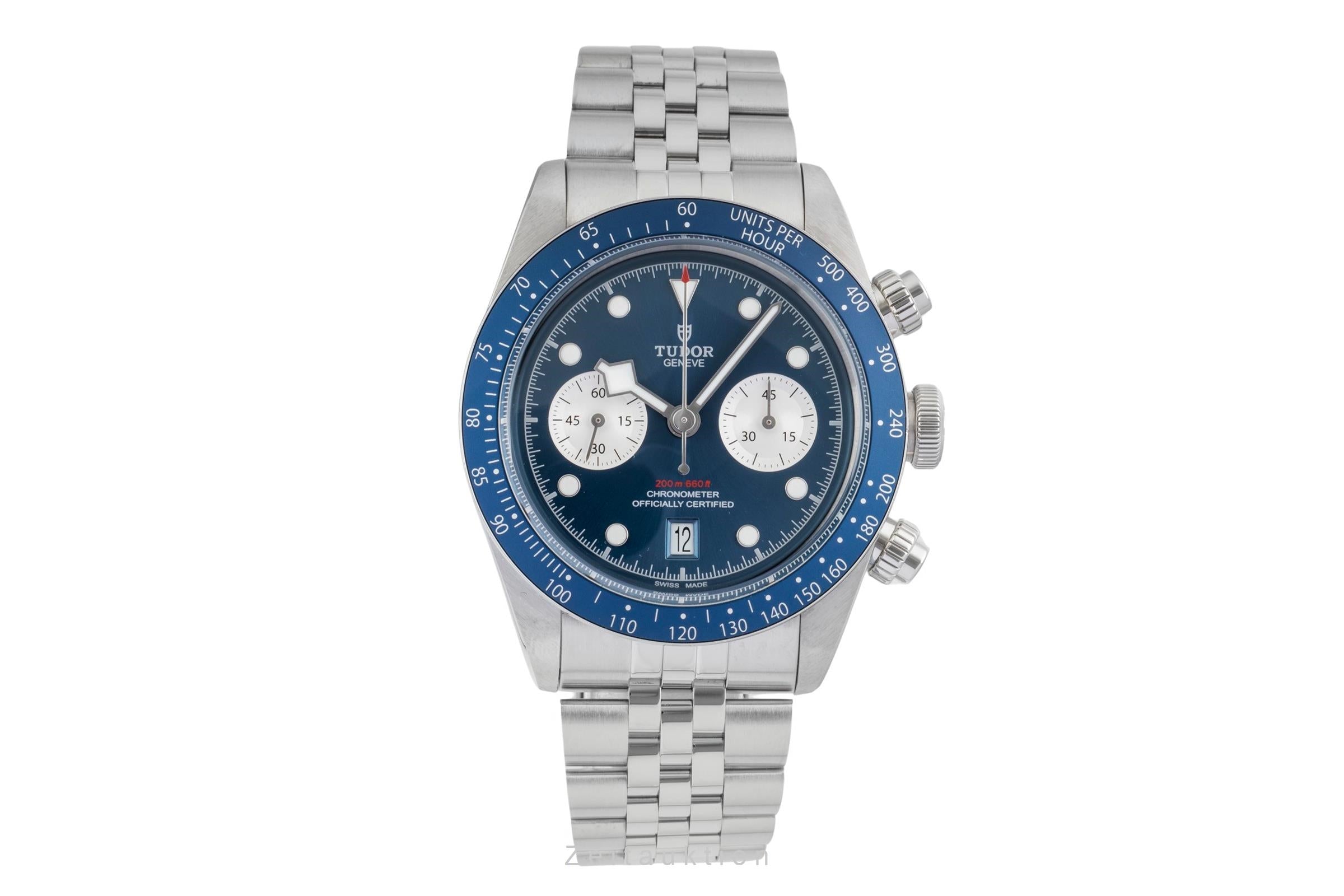 Tudor Black Bay chronograph steel automatic men's watch 79360B-0002  [2603793]