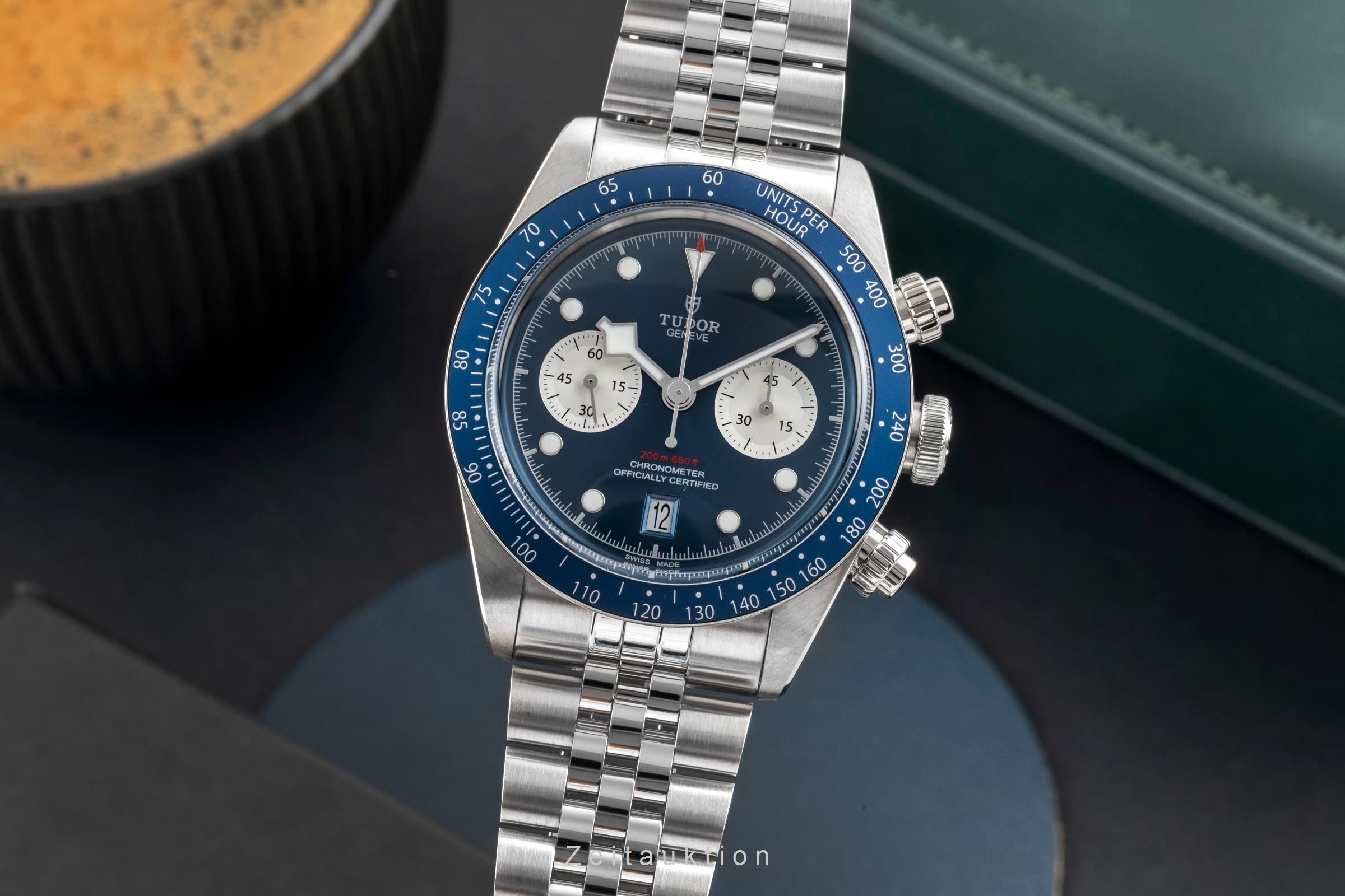Tudor Black Bay chronograph steel automatic men's watch 79360B-0002  [2603793]