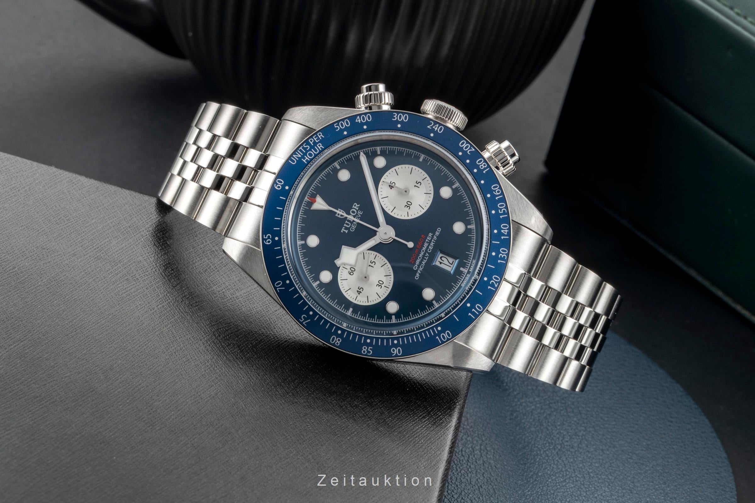 Tudor Black Bay chronograph steel automatic men's watch 79360B-0002  [2603793]