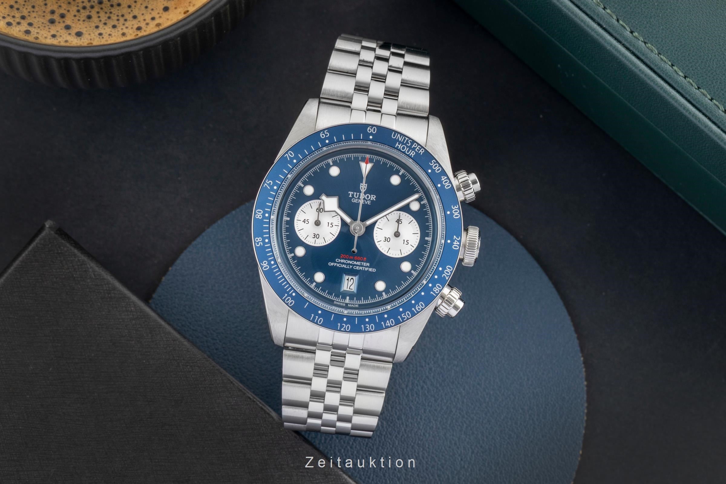 Tudor Black Bay chronograph steel automatic men's watch 79360B-0002  [2603793]