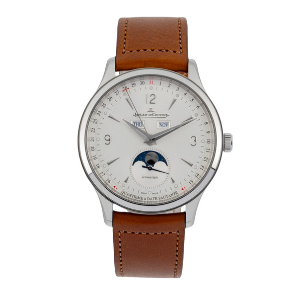 Jaeger LeCoultre Master Calendar acero automático reloj para caballeros Q4148420, 830.8.A6.1  [2603794]