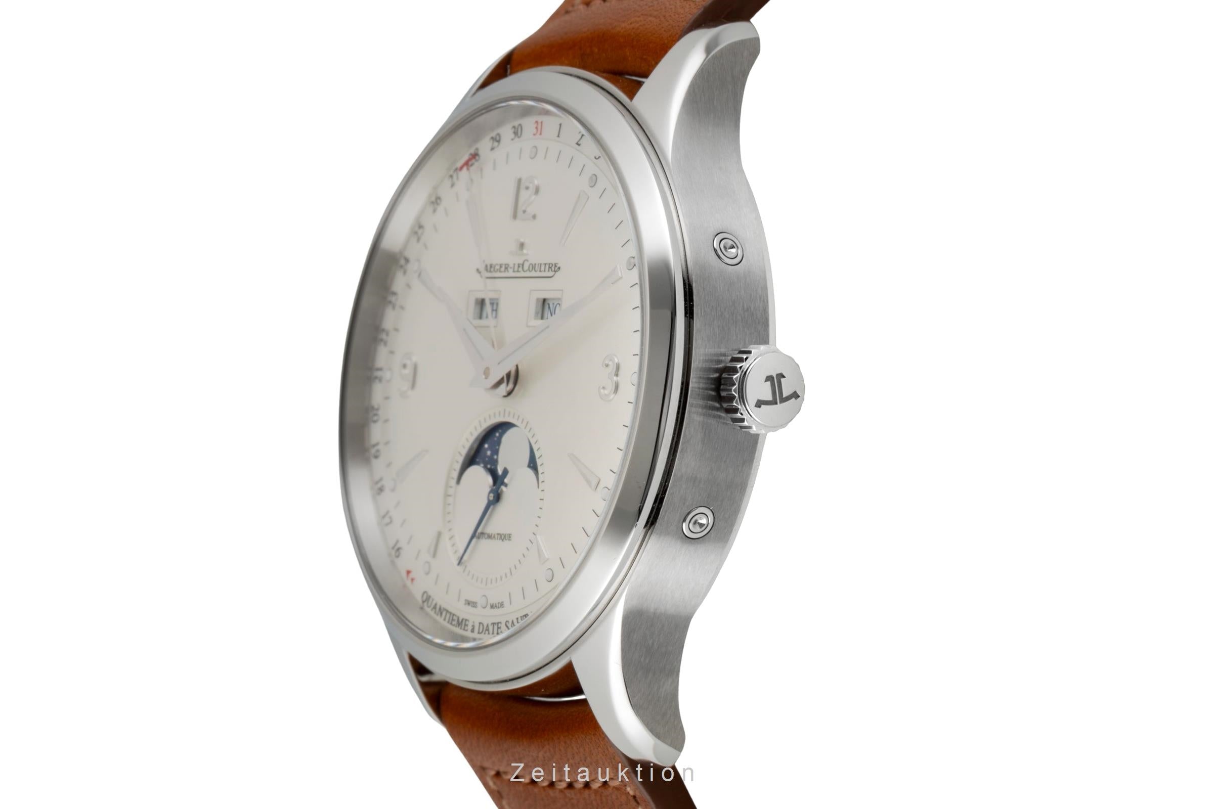Jaeger LeCoultre Master Calendar acero automático reloj para caballeros Q4148420, 830.8.A6.1  [2603794]