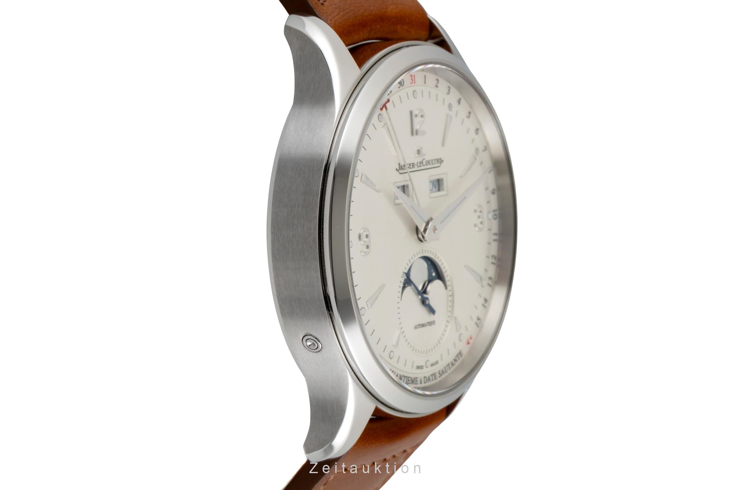 Jaeger LeCoultre Master Calendar acero automático reloj para caballeros Q4148420, 830.8.A6.1  [2603794]