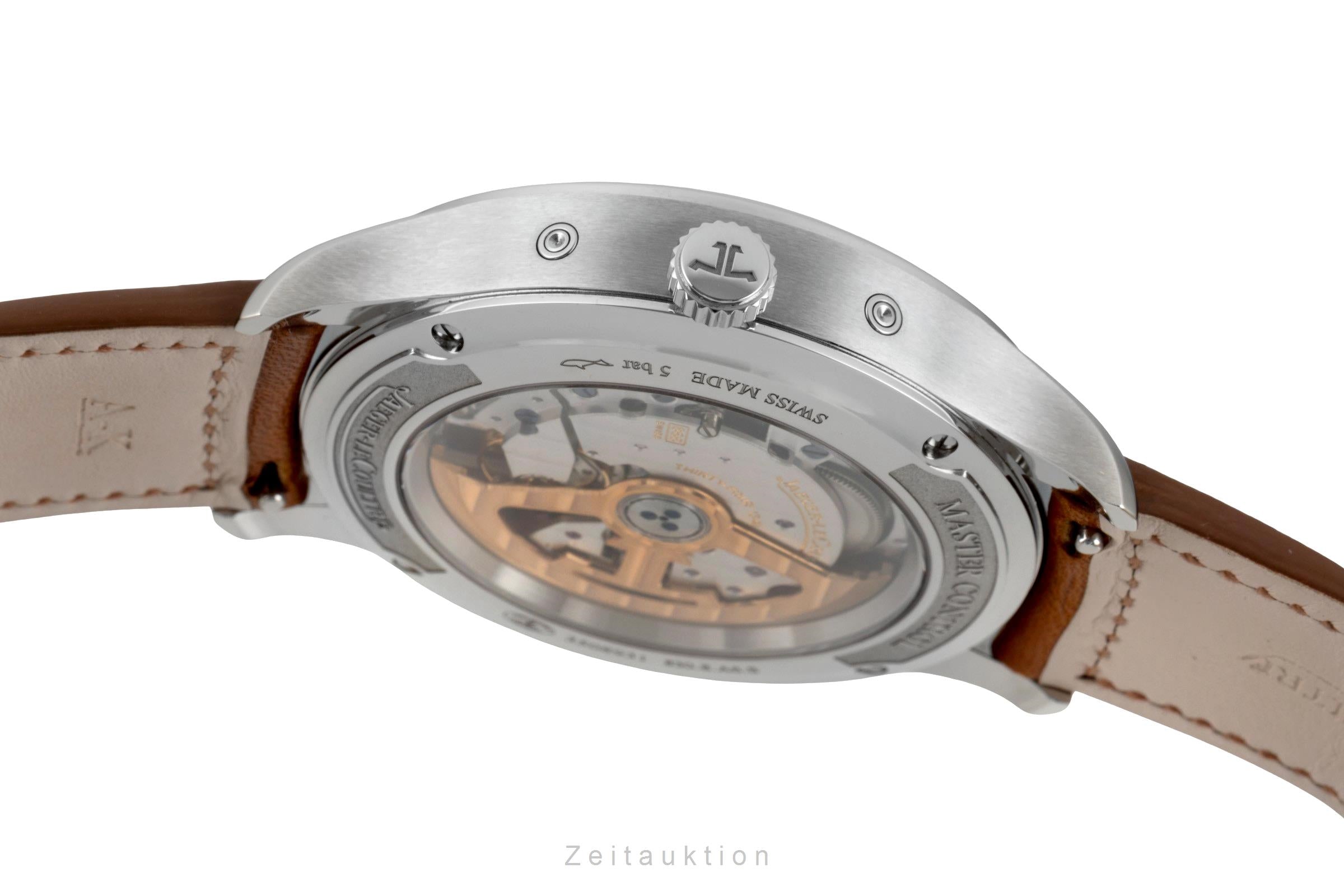 Jaeger LeCoultre Master Calendar acero automático reloj para caballeros Q4148420, 830.8.A6.1  [2603794]