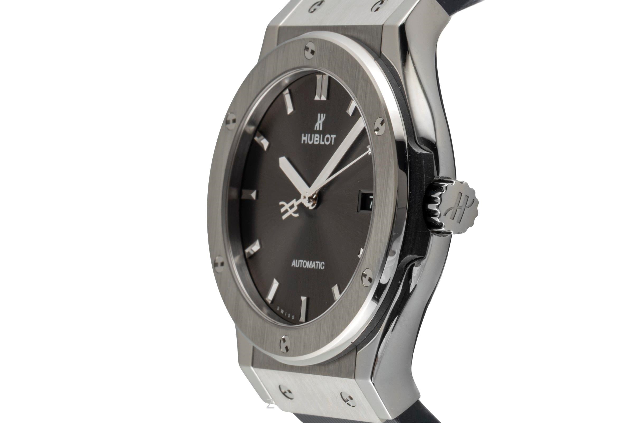 Hublot Classic Fusion titanium automatic men's watch 542.NX.7071.LR LP: 8500EUR  [2603795]
