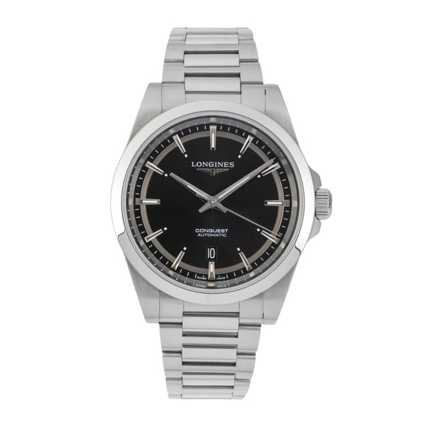 Longines Conquest steel automatic men's watch L3.830.4.52.6 LP: 2250EUR  [2603798]