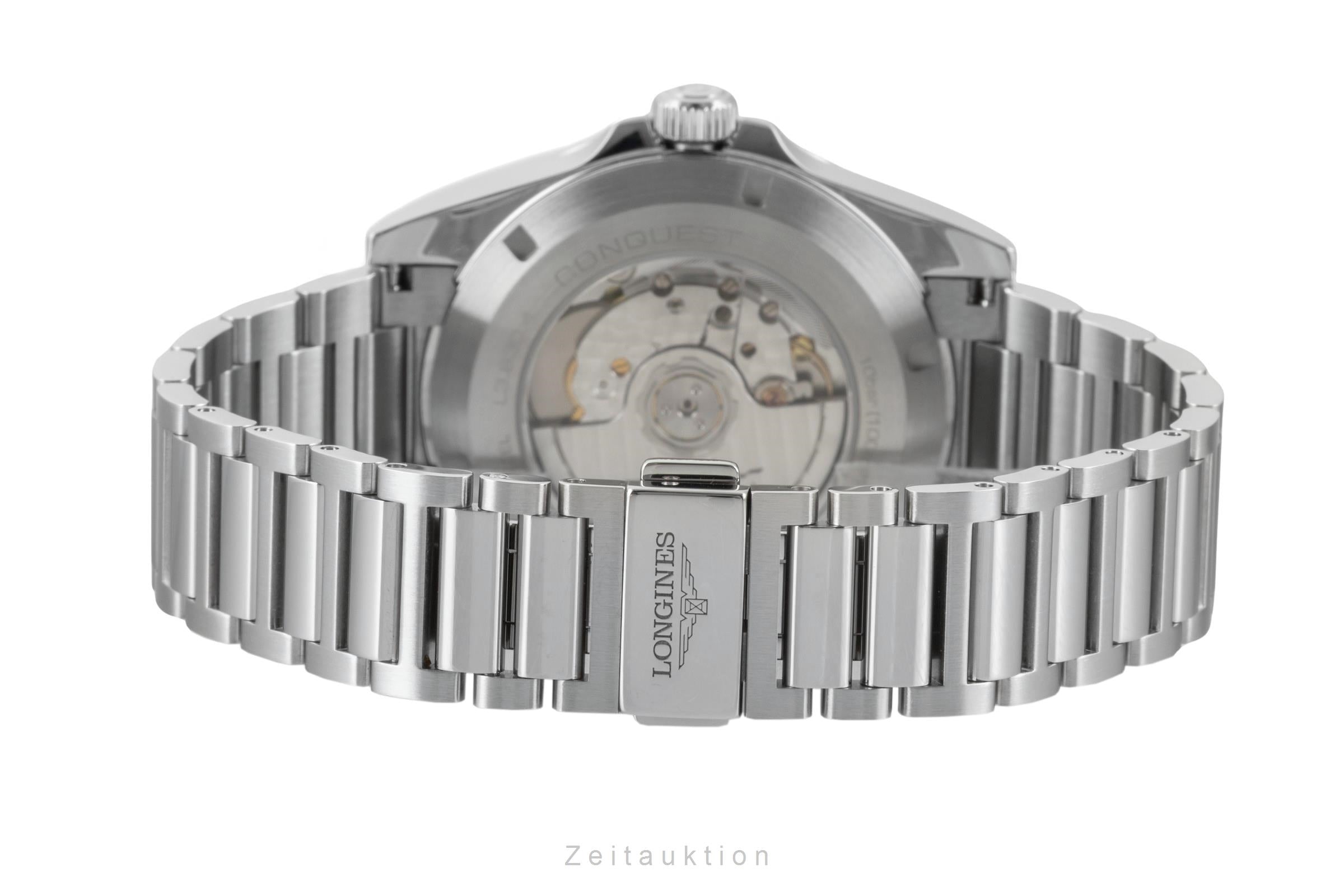 Longines Conquest steel automatic men's watch L3.830.4.52.6 LP: 2250EUR  [2603798]