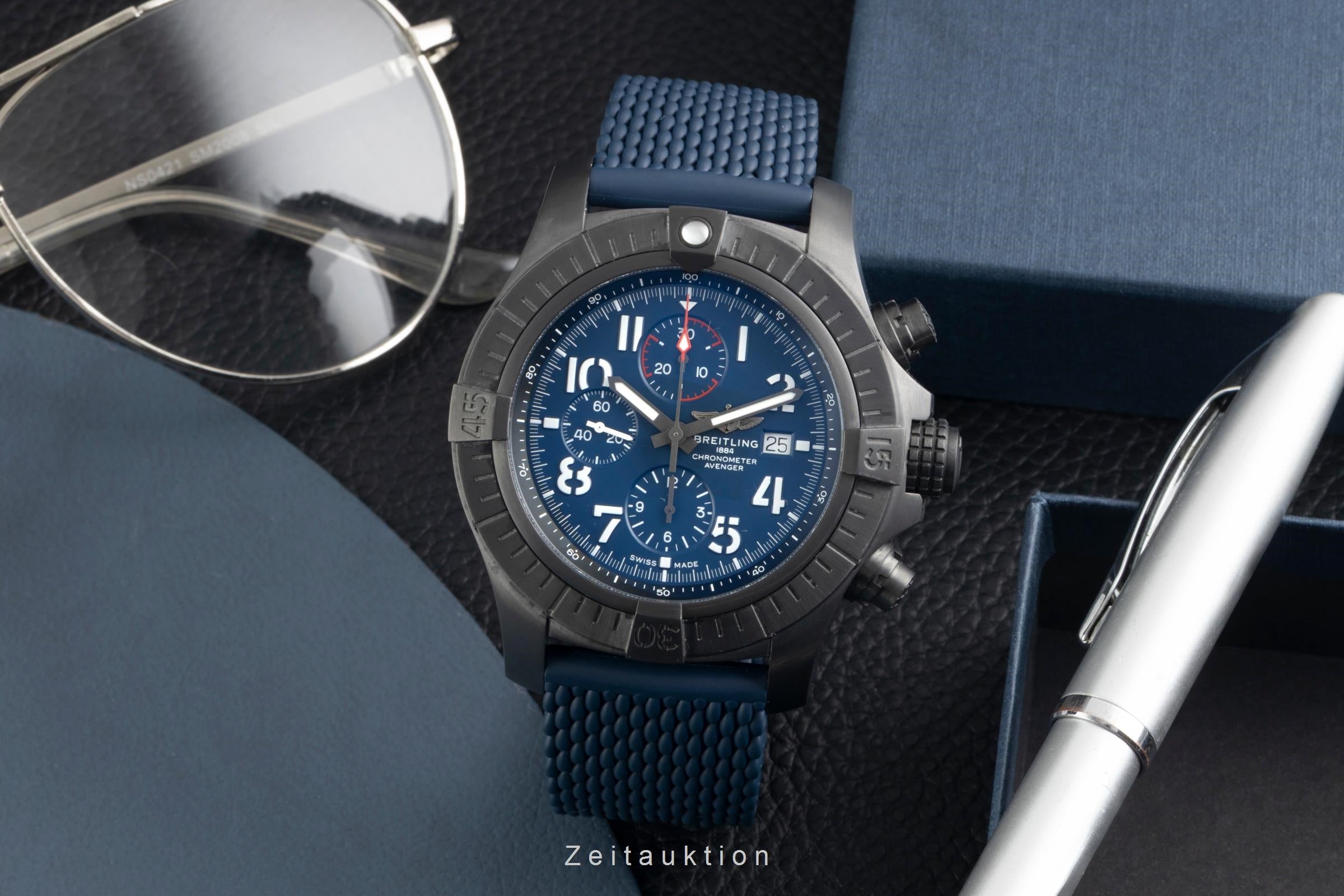 Breitling Super Avenger cronógrafo titanio automático reloj para caballeros V13375101C1X1  [2603799]